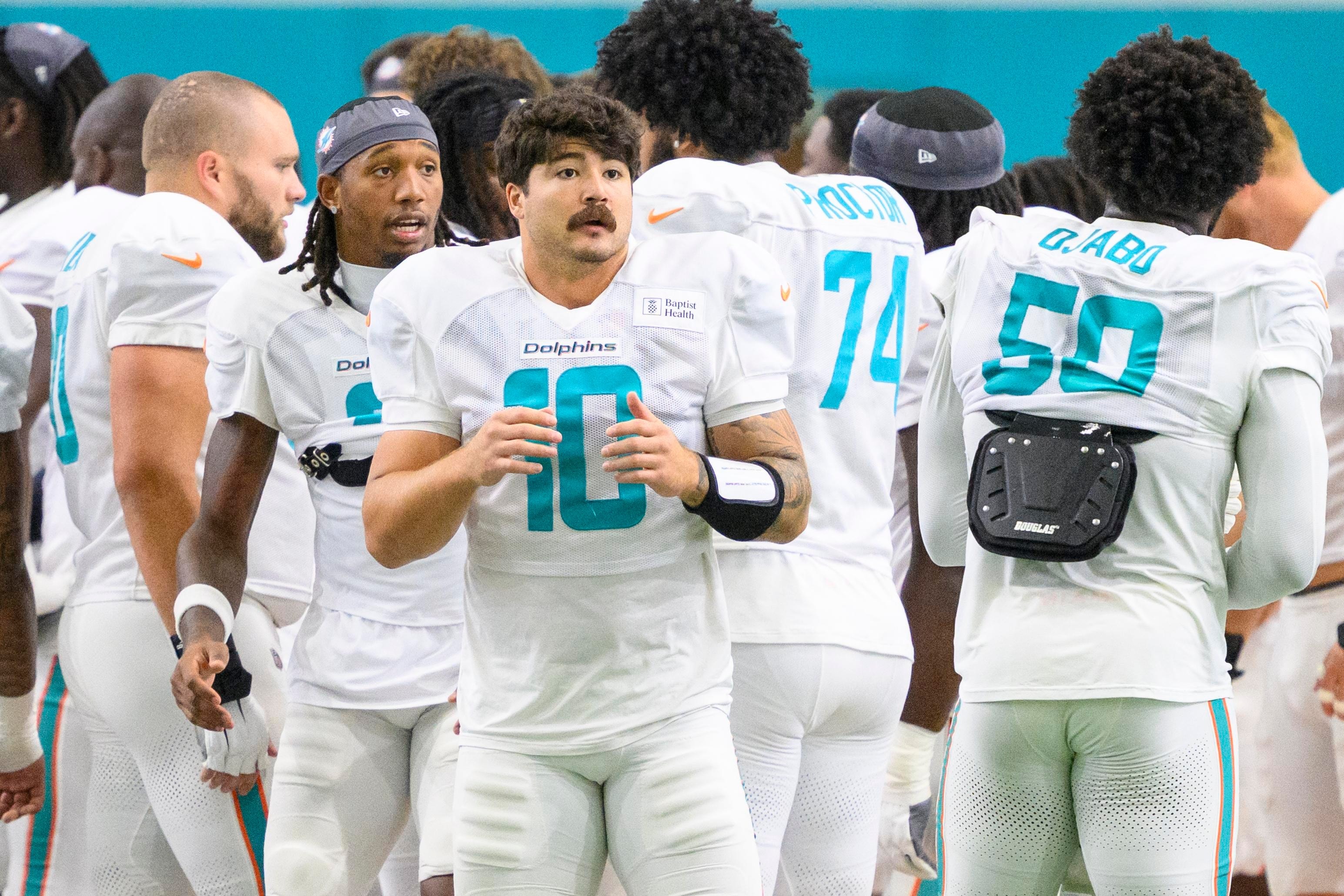 Dolphins host Giants in joint practice as Miami eyes Week 2 starters and later-season depth