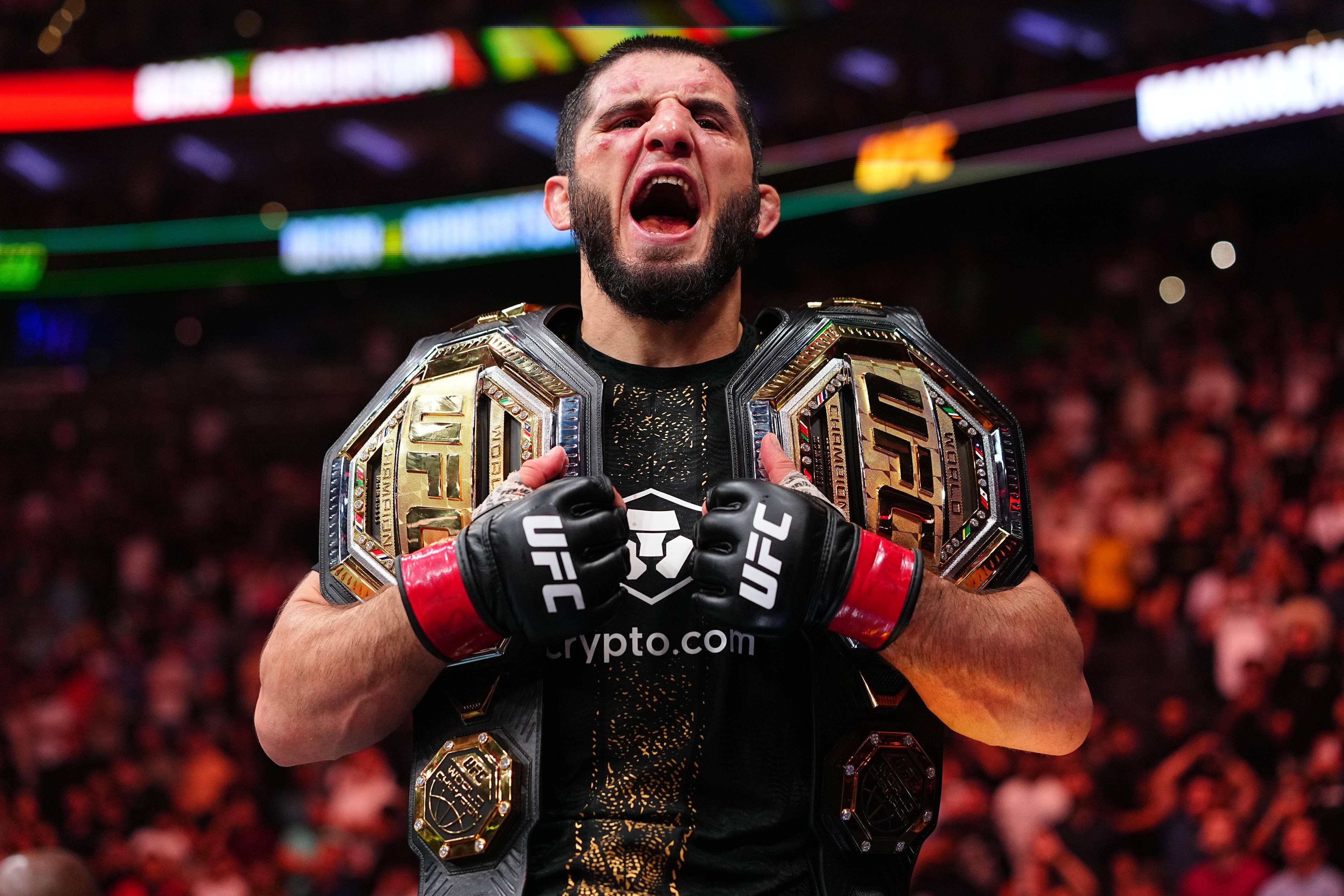 Islam Makhachev defends the welterweight title at UFC 330, while the event itself reportedly shattered another UFC mark