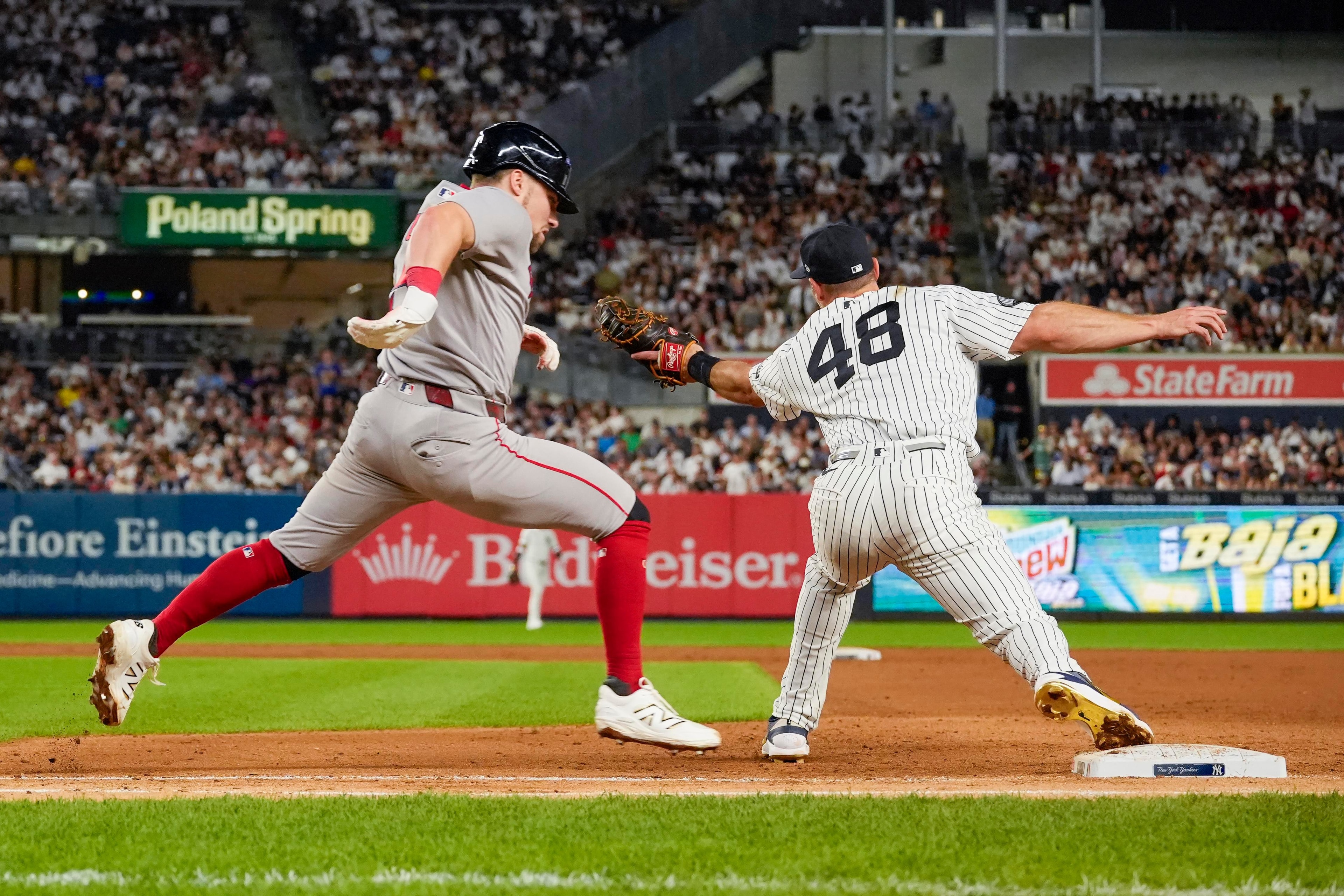 Pinstripe Alley: Yankees’ bullpen work and Cody Bellinger’s assist carry a Bronx doubleheader
