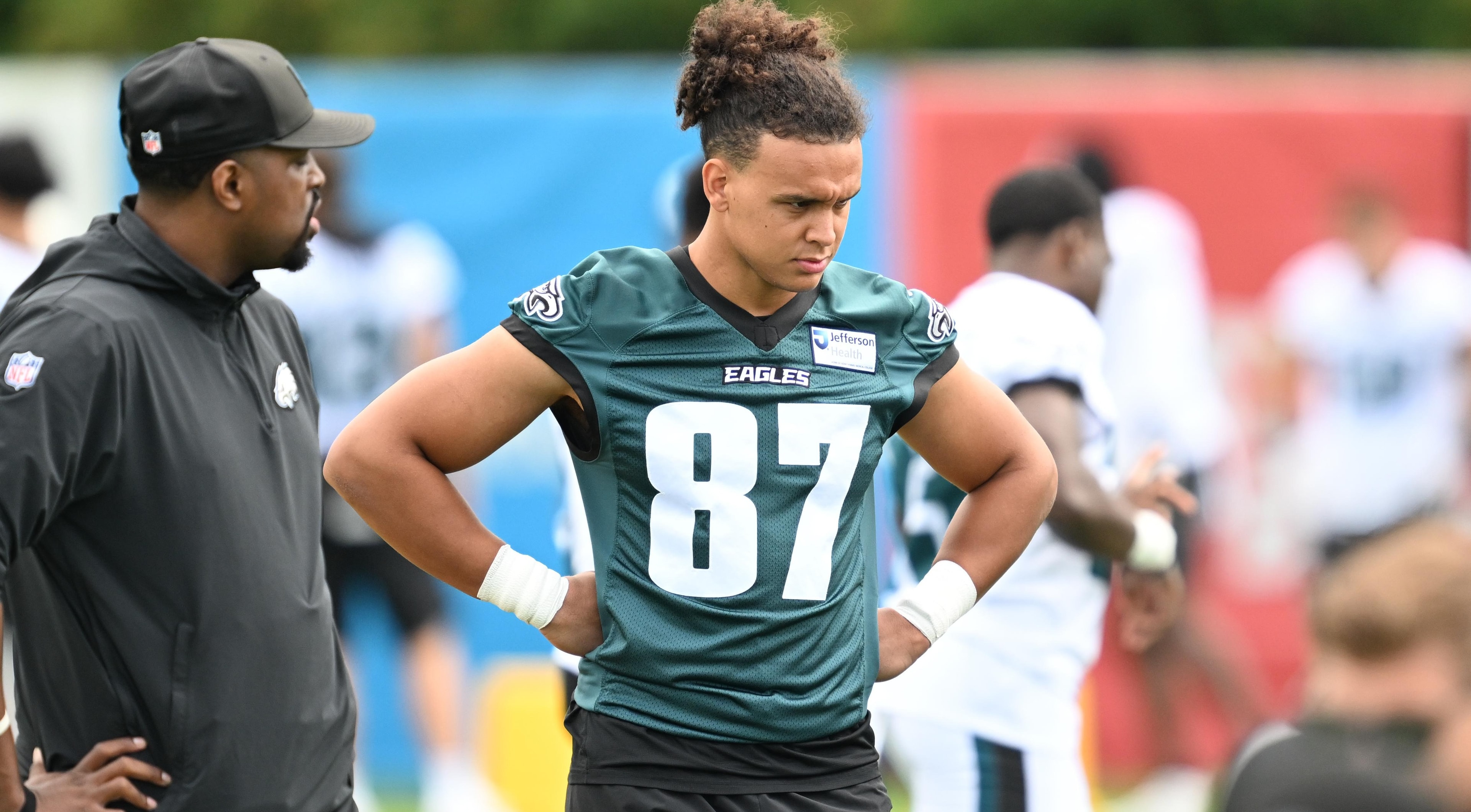Eagles’ Makai Lemon returns to camp as injury report adds Eli Stowers days before final preseason game