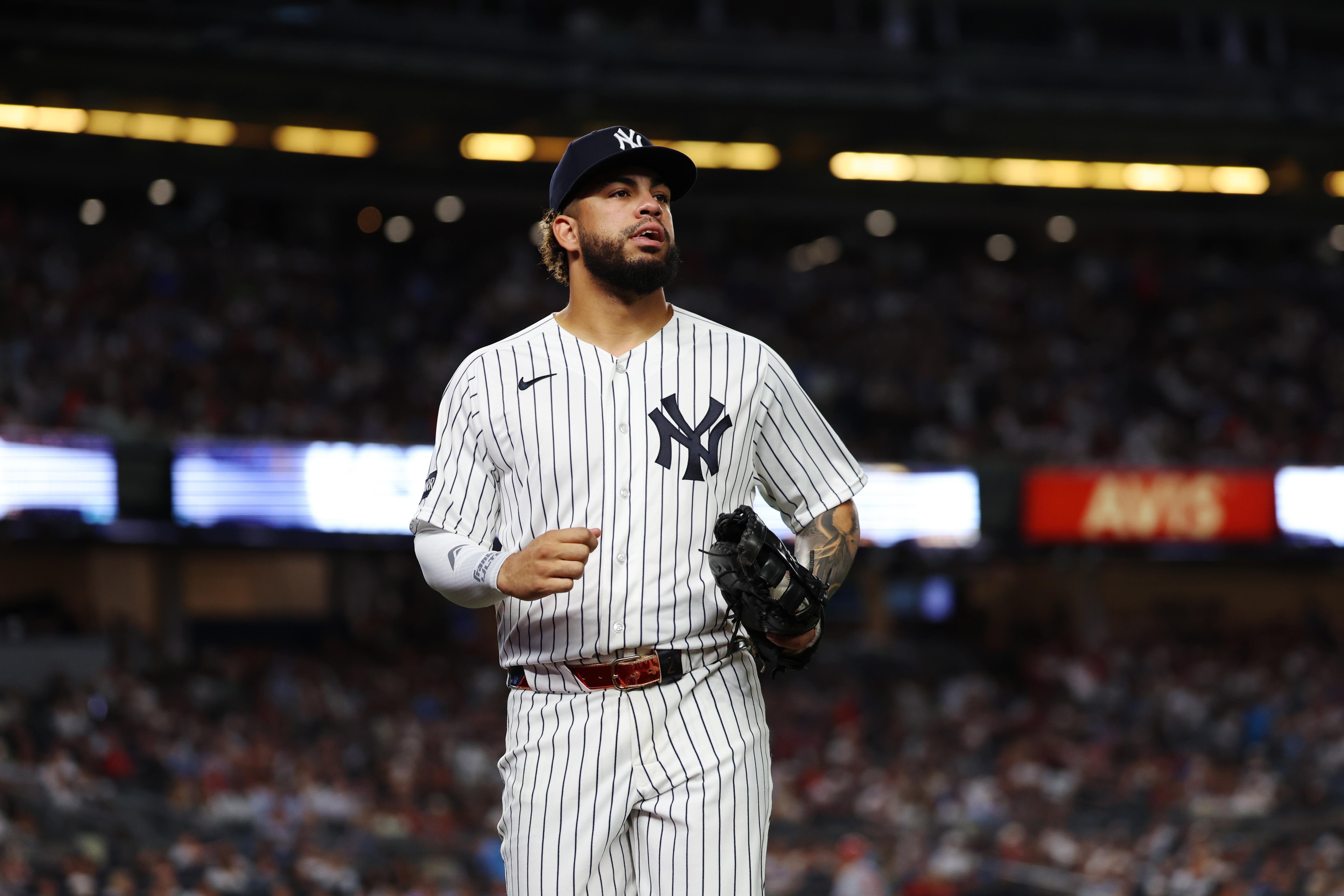 Aaron Boone weighs Luis García Jr.’s defensive fit at the Yankees’ cold corner