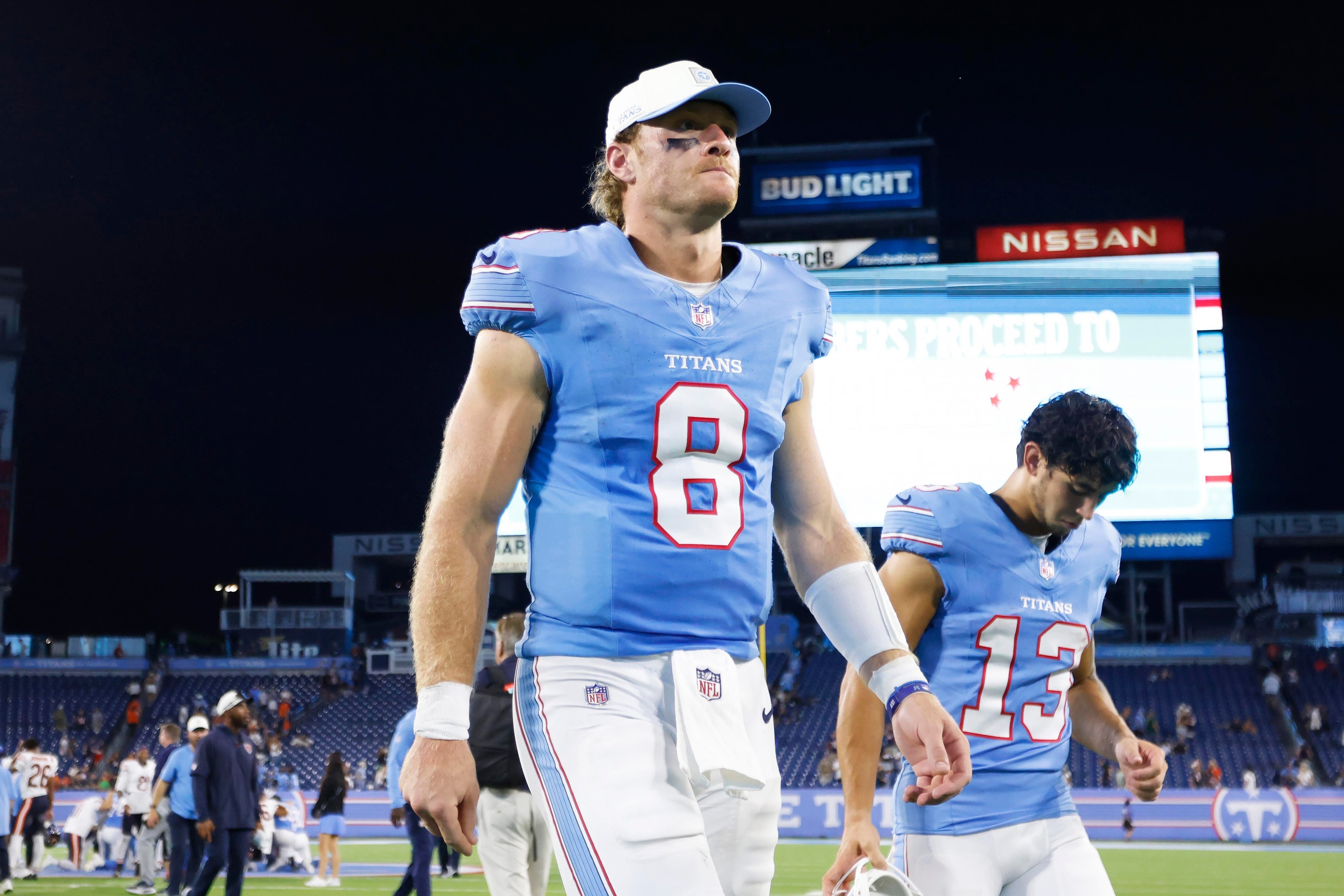 Titans move on from Will Levis as roster overhaul trims 33 players