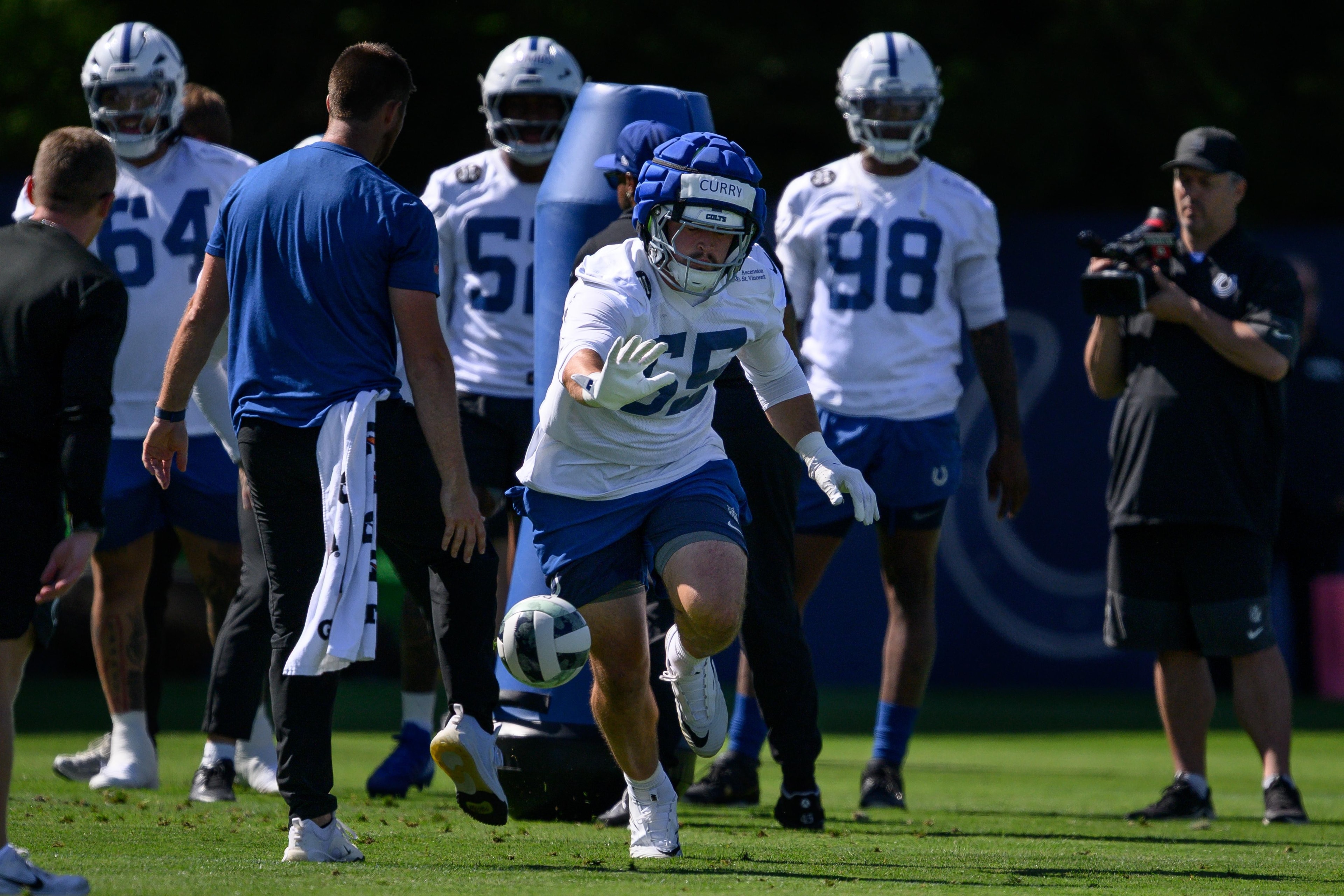 Caden Curry makes an early splash for the Colts in preseason debut, and the “hometown hero” narrative hits fast
