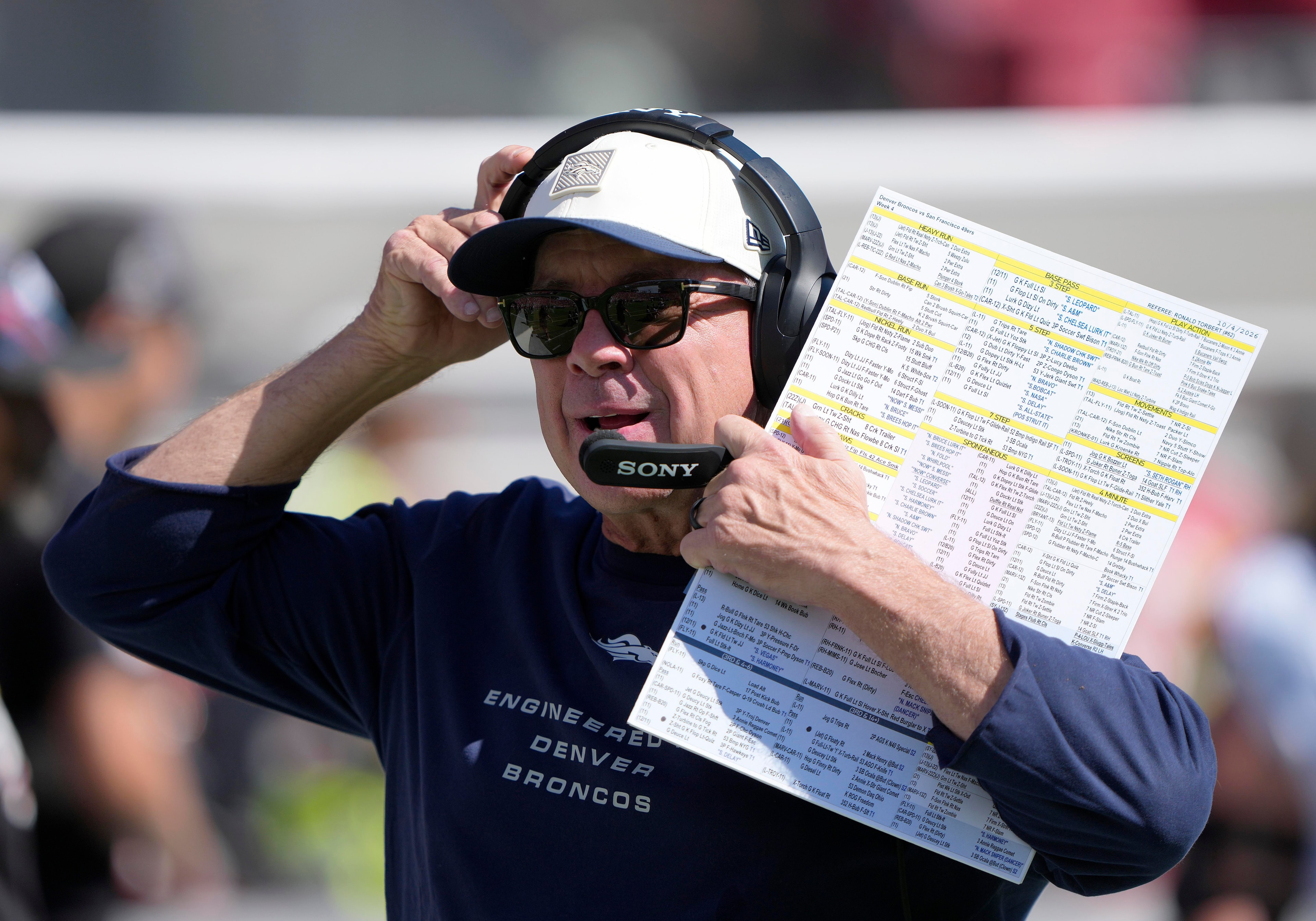 Sean Payton regains offensive play-calling duties for the Broncos, according to report