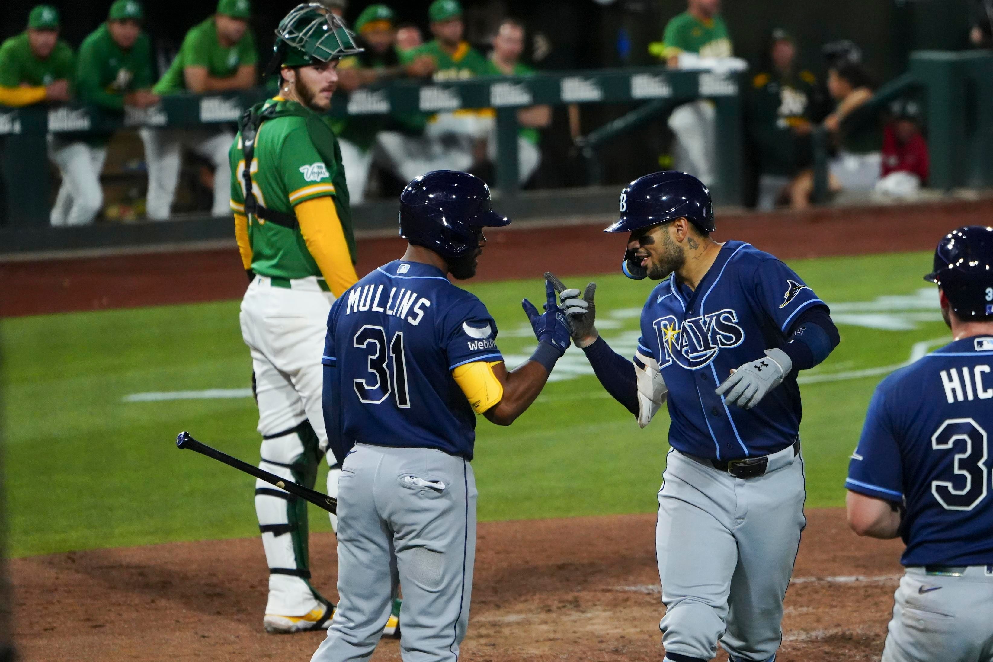 Rays’ big swing sends A’s to second straight loss, 12-4 in Sacramento
