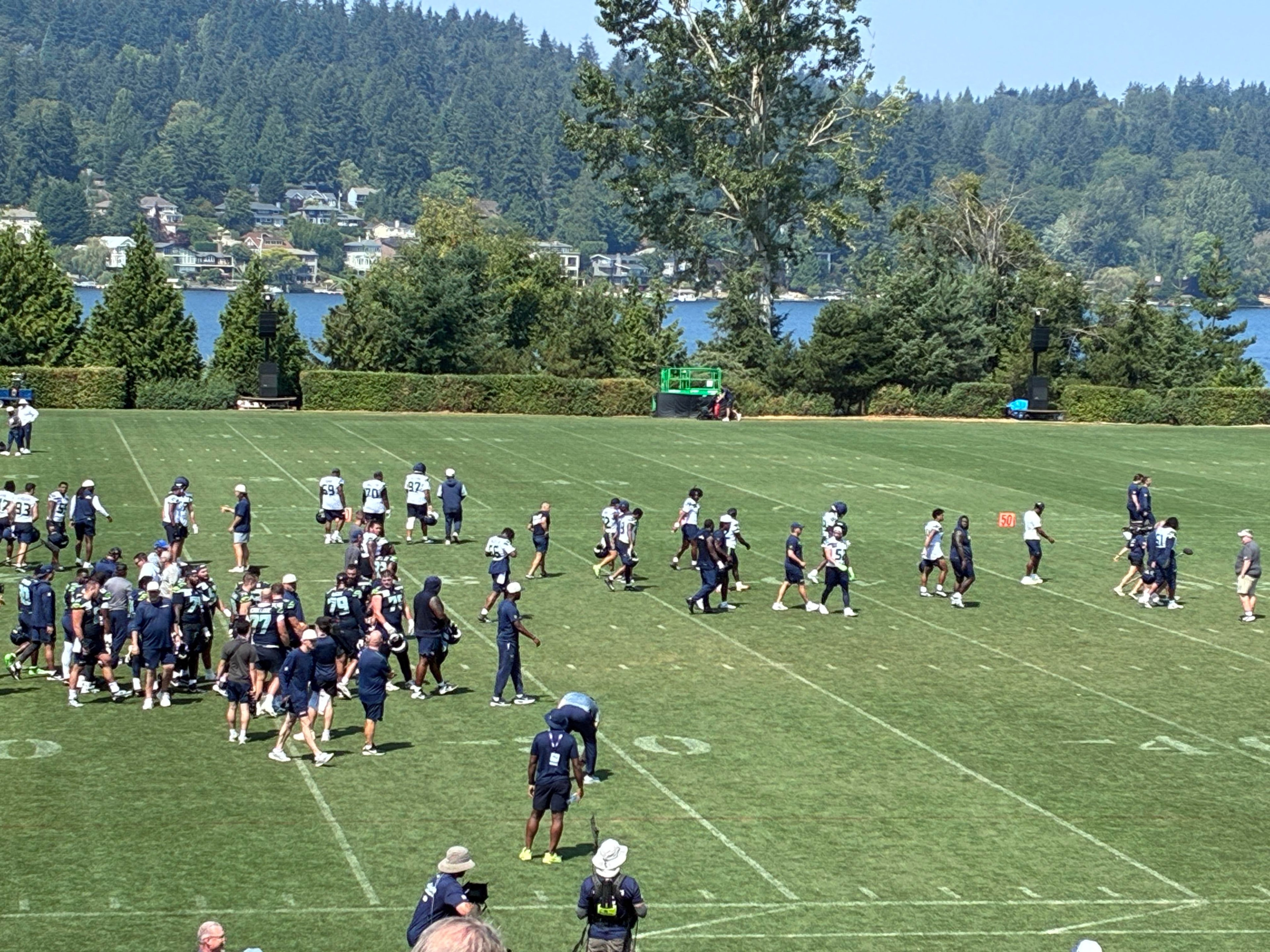 Seahawks camp winds down with preseason kickoff against Cowboys in view