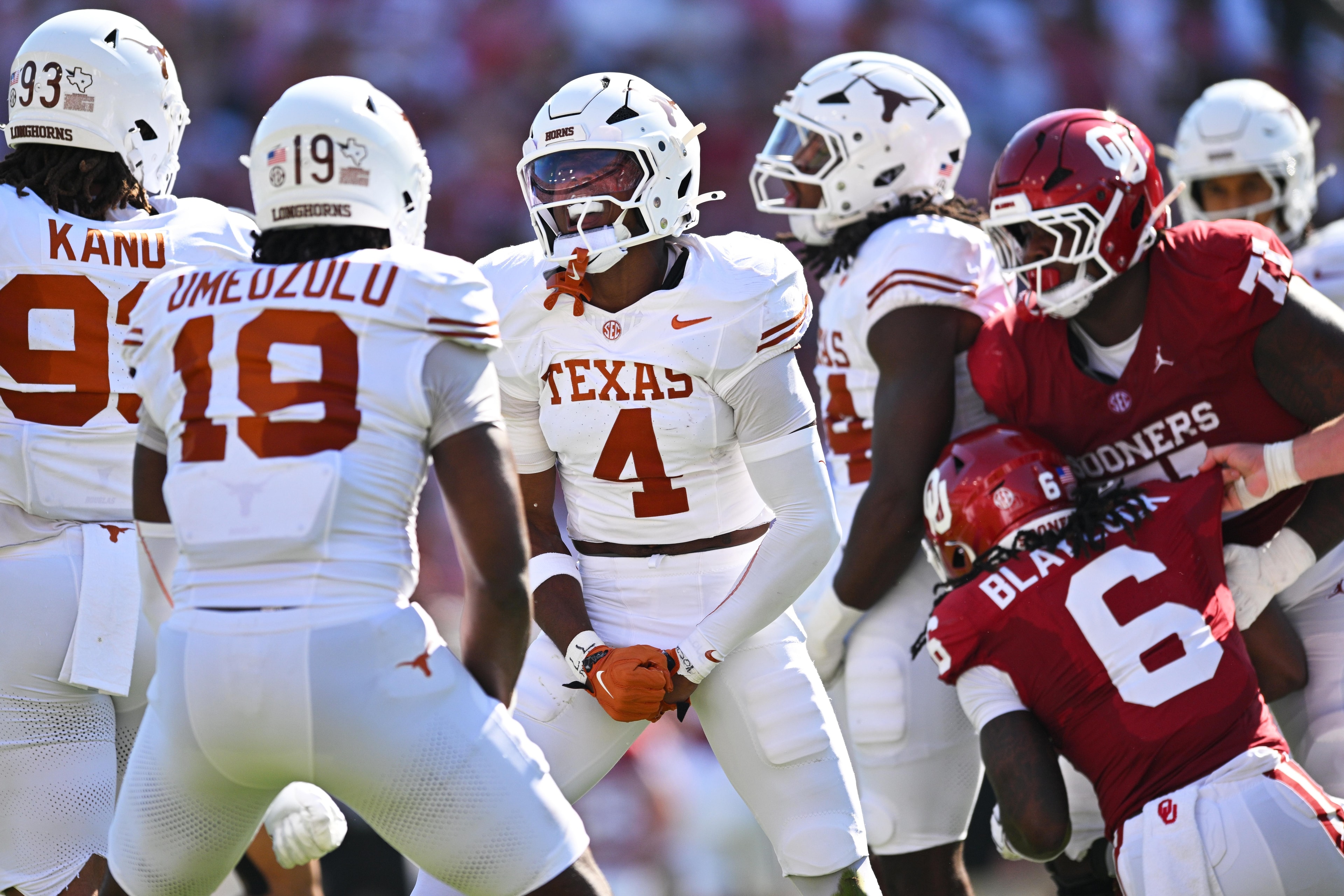 Texas defense grades out as elite, but the turnover problem has become the question under Will Muschamp