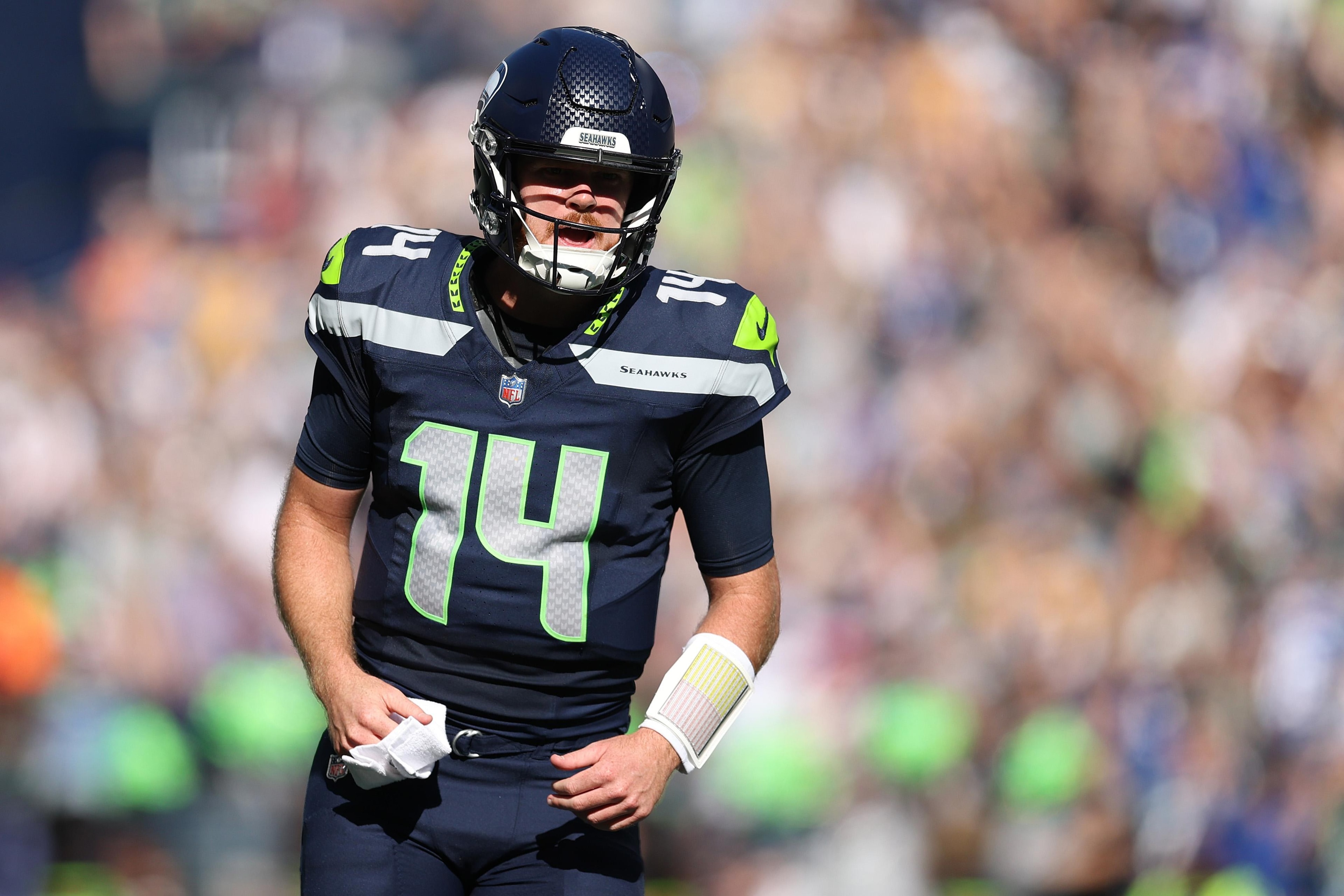 Pre-Snap Reads: Seahawks focus on settling the passing game as Sam Darnold shows early-season rust