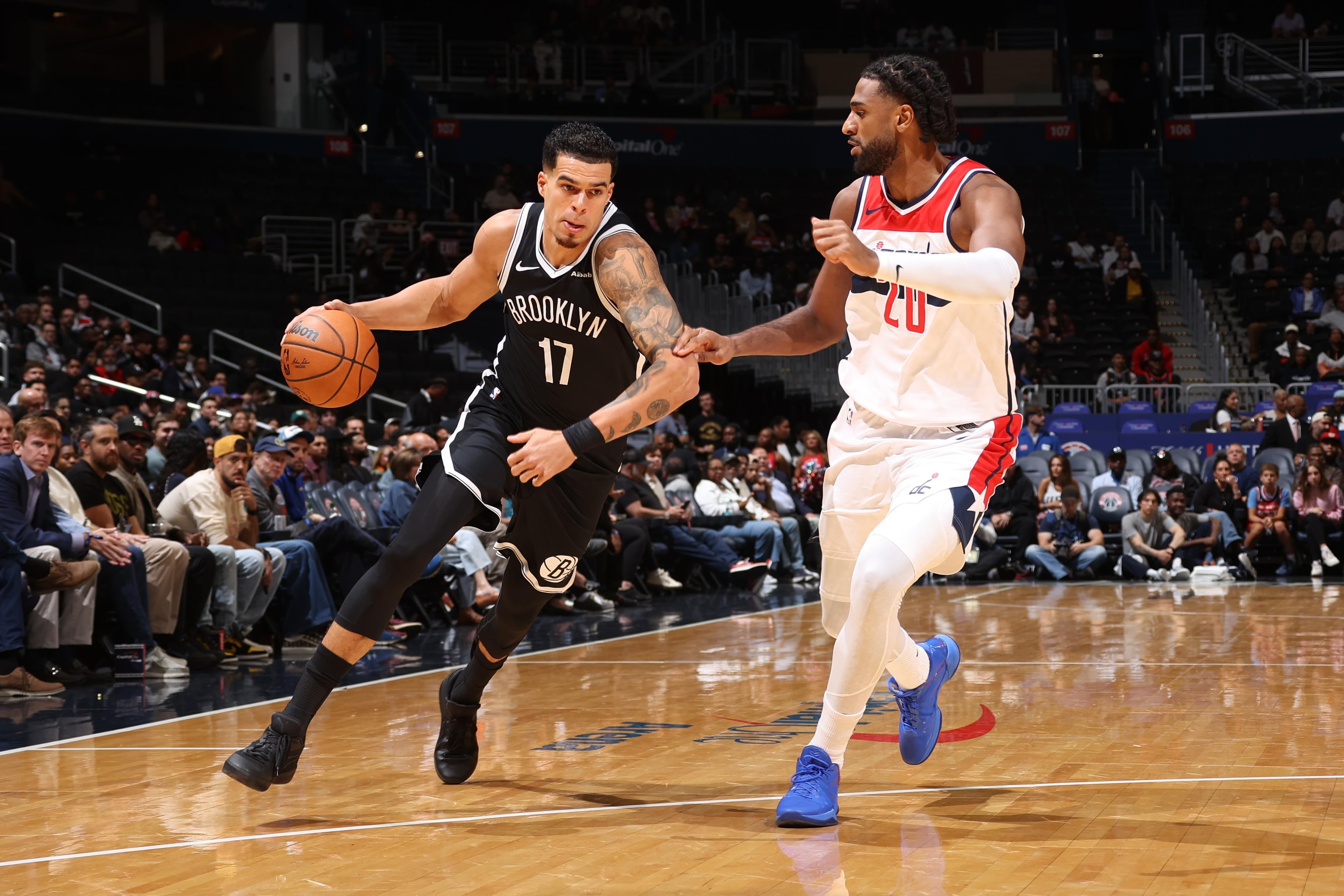Nets keep building momentum on offense in 131-122 preseason win over Wizards