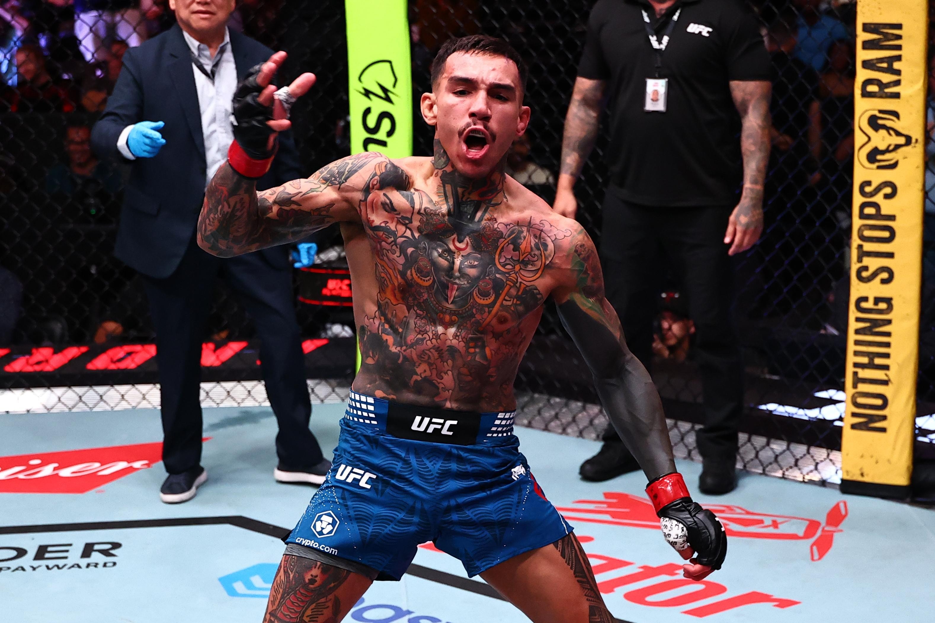 Andre Fili’s brutal head-kick knockout turns heads at UFC Vegas 122
