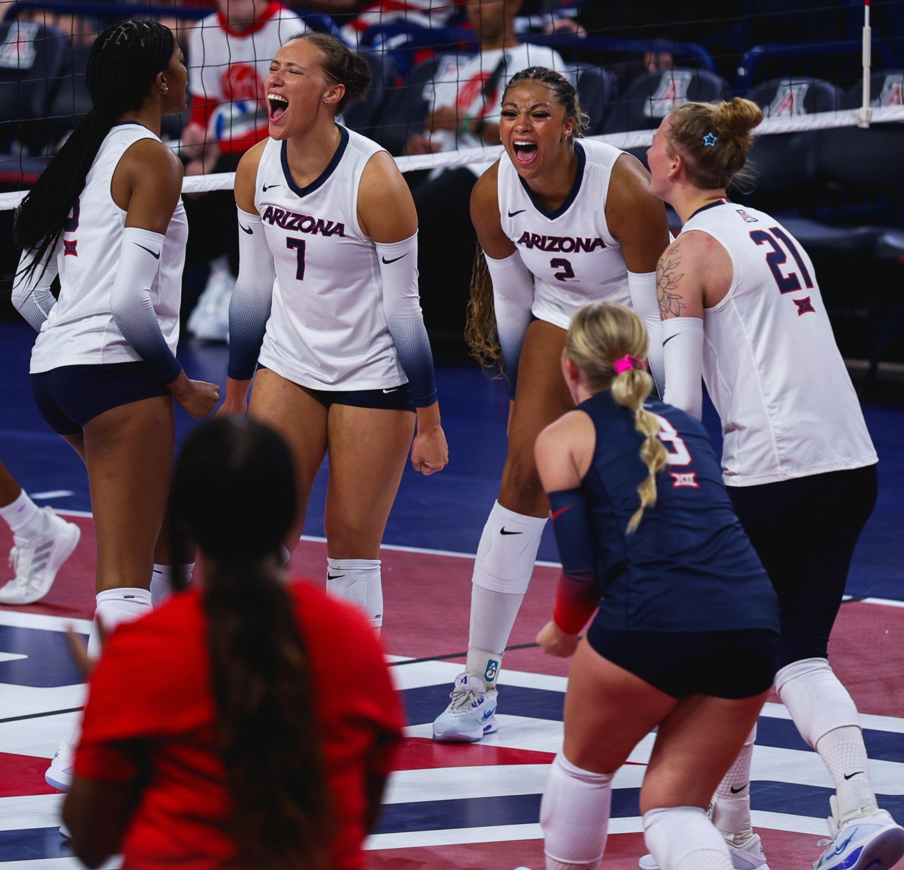 Arizona volleyball opens season by widening the attacking picture against Prairie View A&M