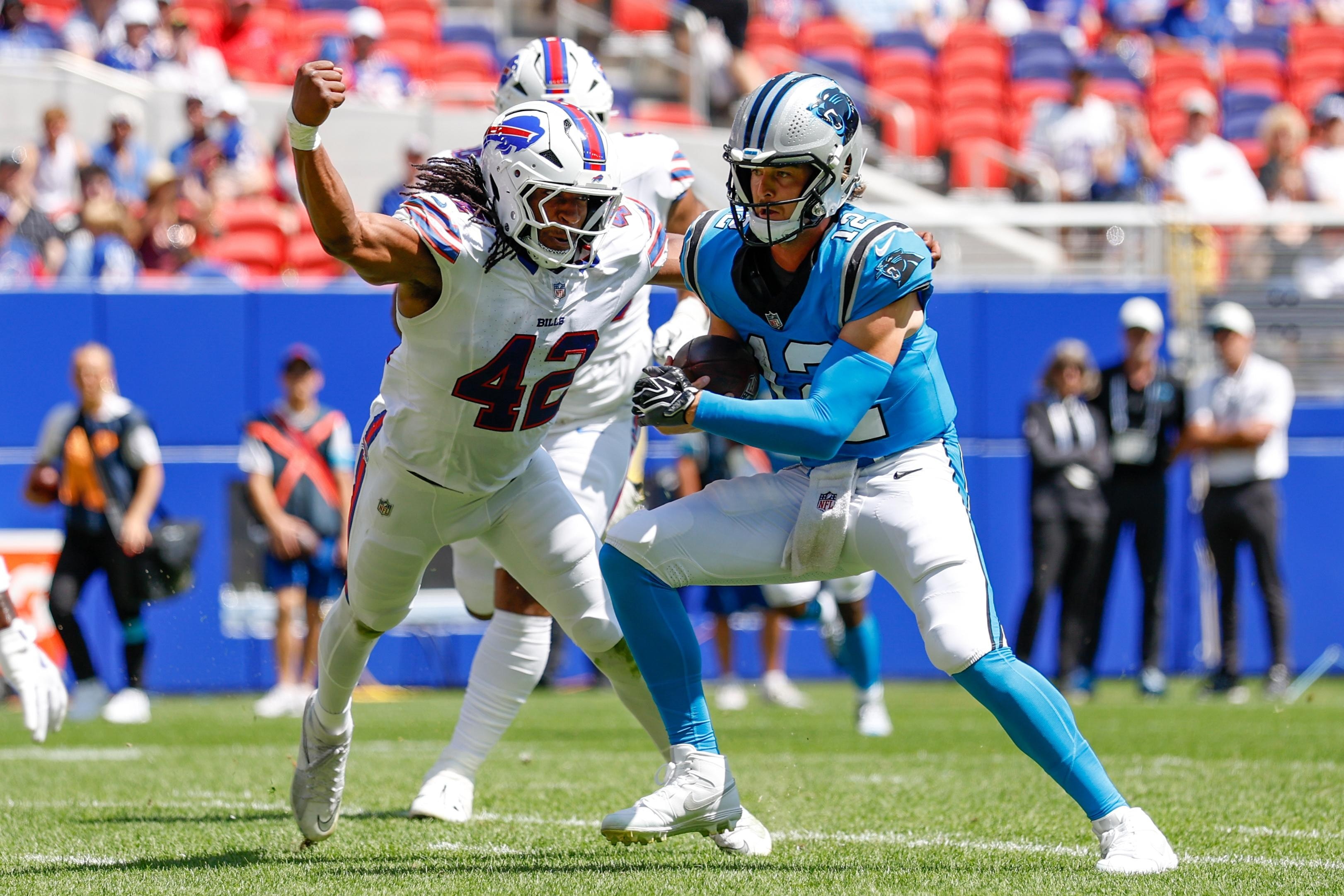 Panthers’ first-unit struggles resurface in preseason loss to Bills, 29-14