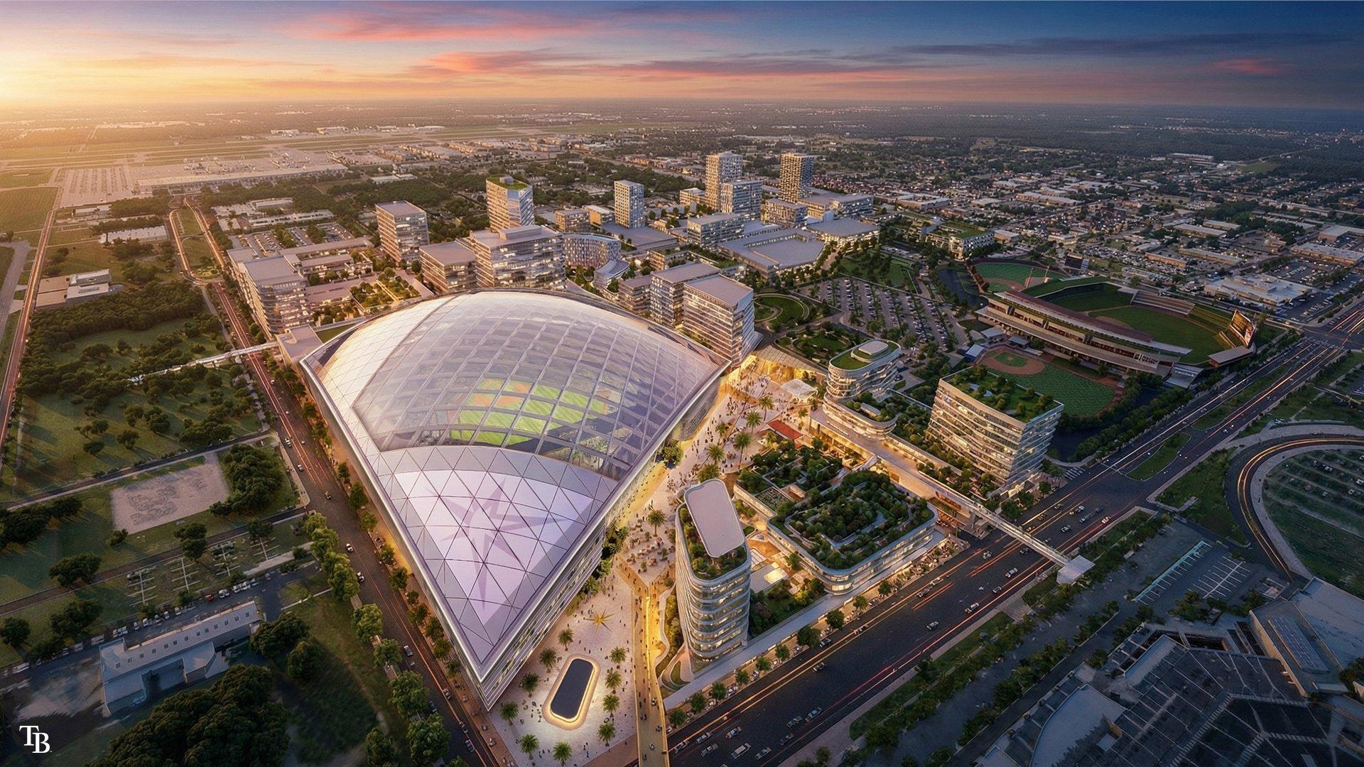 Rays principal owner Patrick Zalupski says stadium project clears a key funding approval, with ground-breaking planned for September