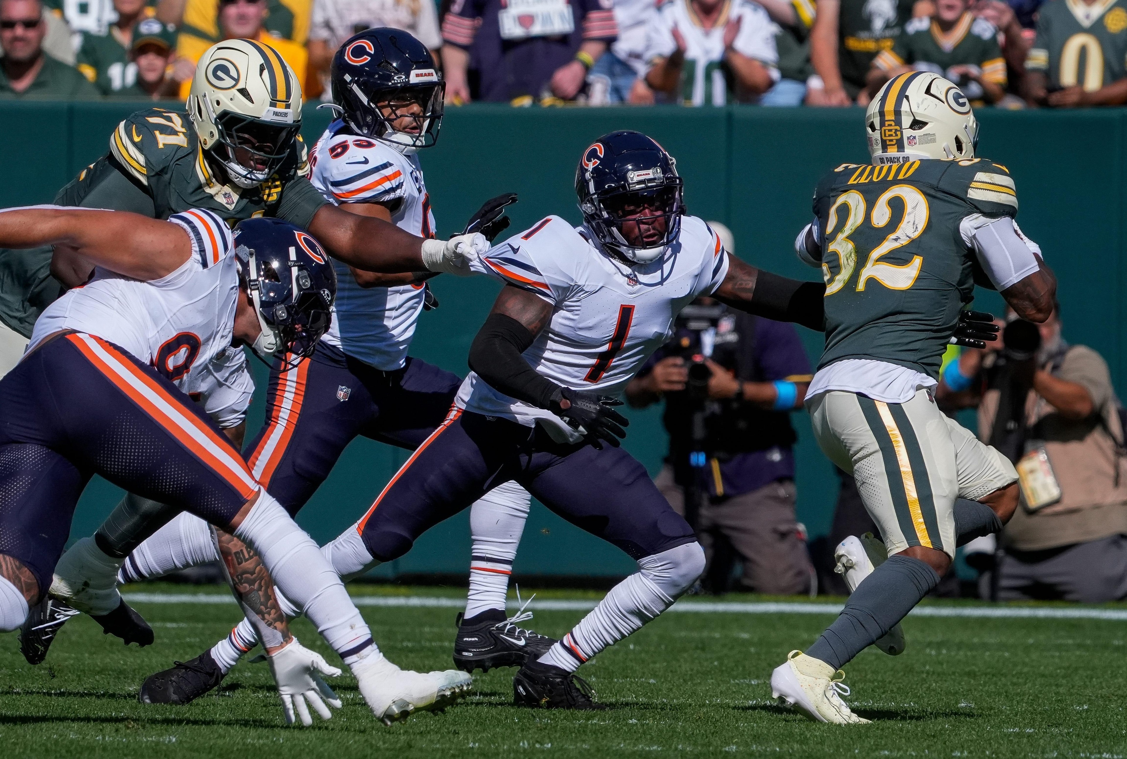 Stock up, stock down: Bears-Packers review highlights a Chicago season hard to read