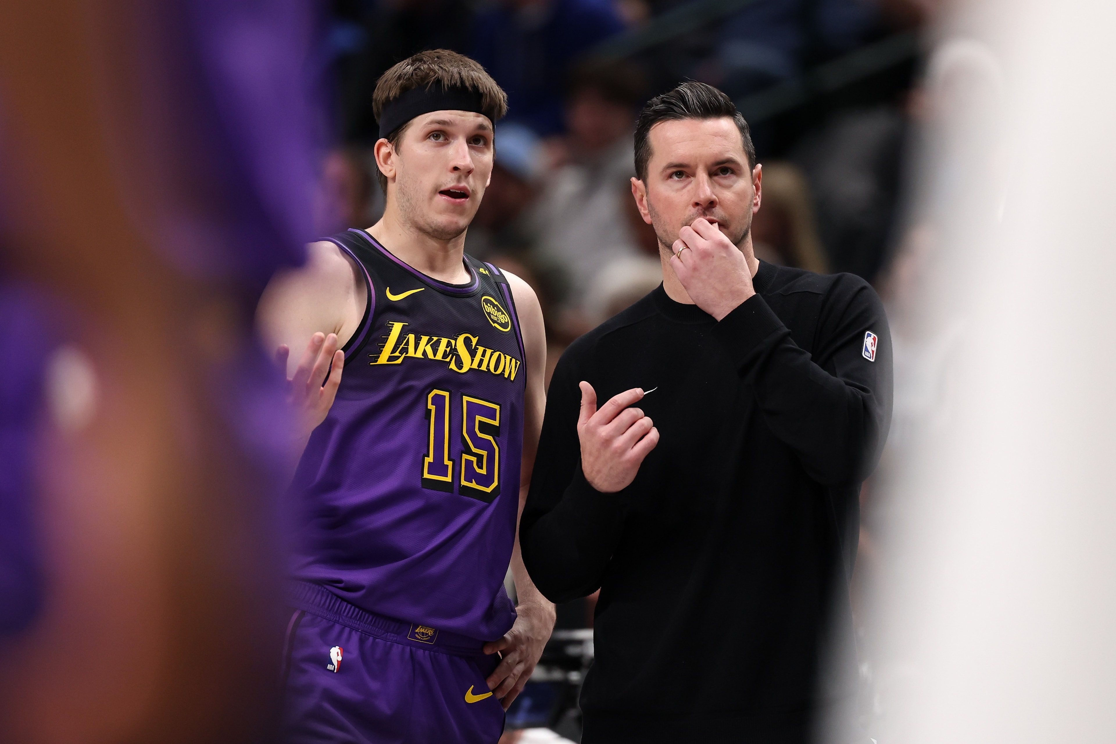 NBA’s points of emphasis on off-arm push-offs raise questions for Lakers, Austin Reaves and JJ Redick weigh in
