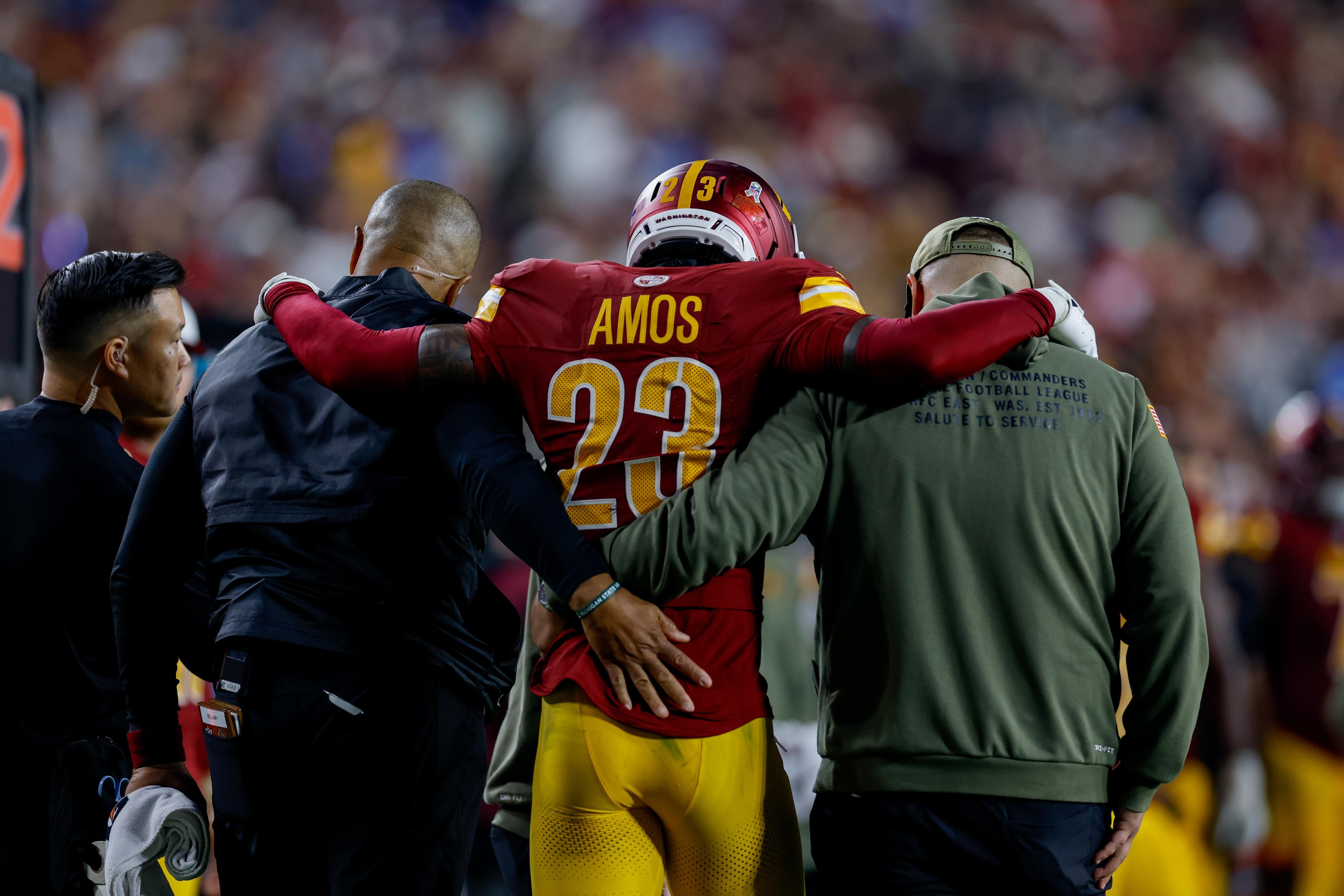 Commanders’ Trey Amos set to miss Week 1 vs. Eagles as team trims Week-1 availability