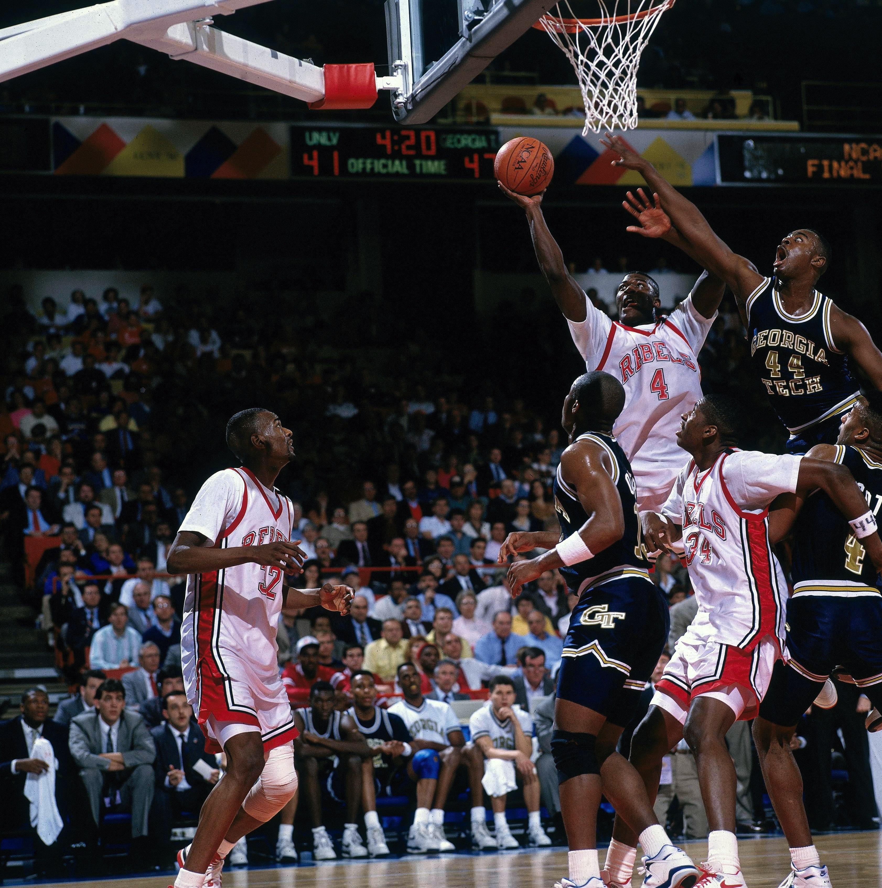 Georgia Tech and UNLV’s 1990 Final Four game still shows up in the highlights reel