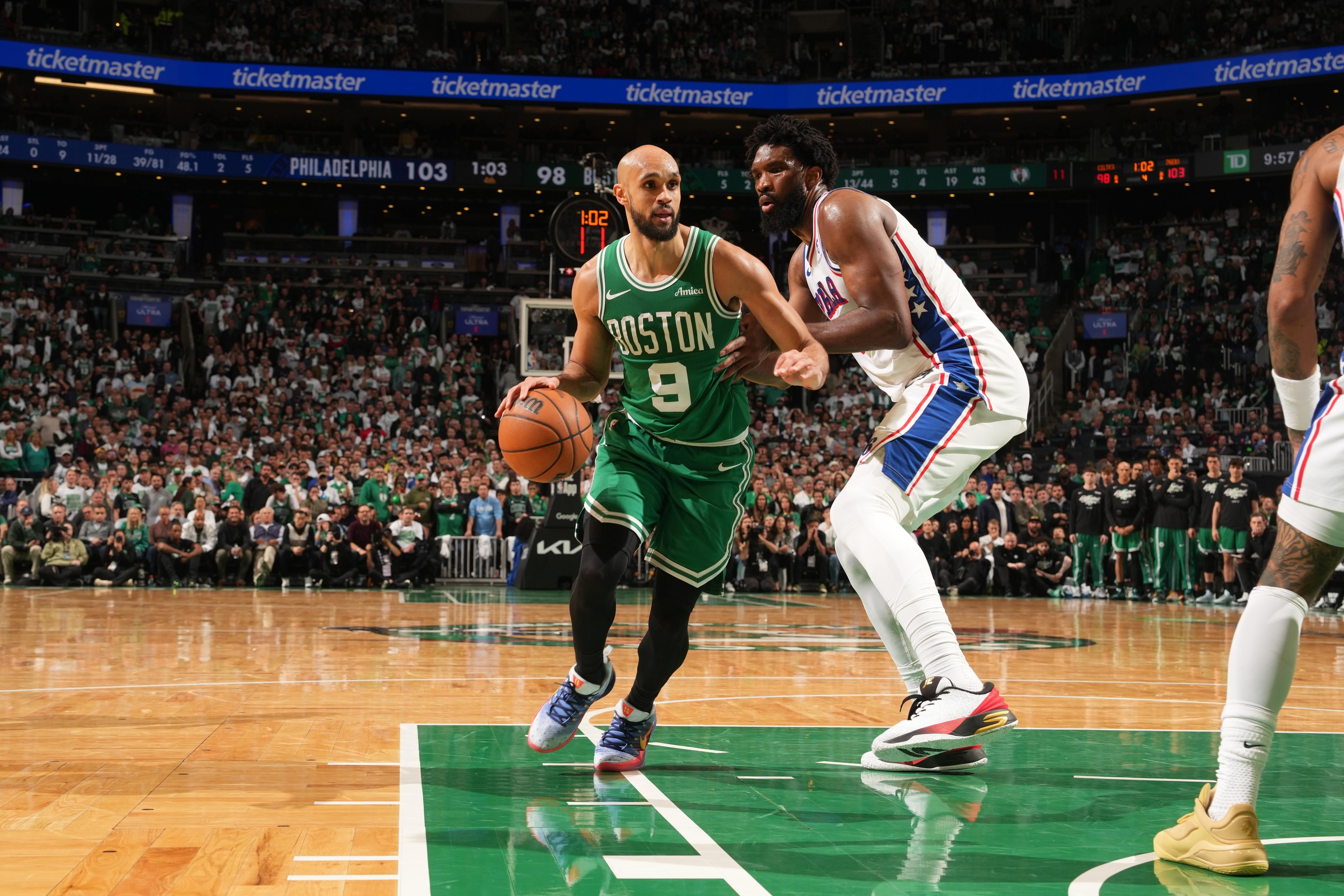 What to watch as the Celtics chase their next step, with Derrick White framed as the key variable