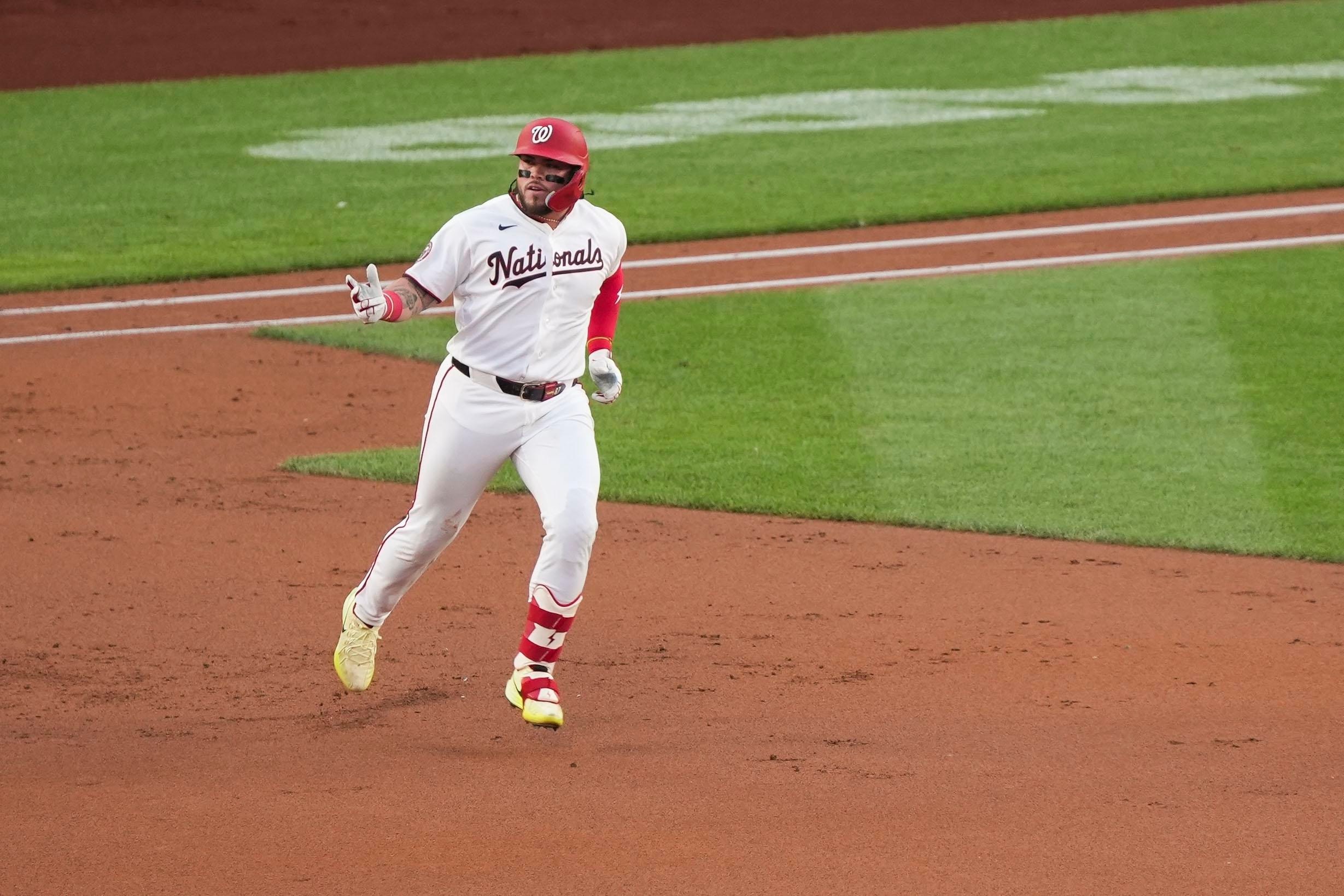 Andres Chaparro’s bat is earning Washington Nationals at-bats, turning a platoon opportunity into an everyday role
