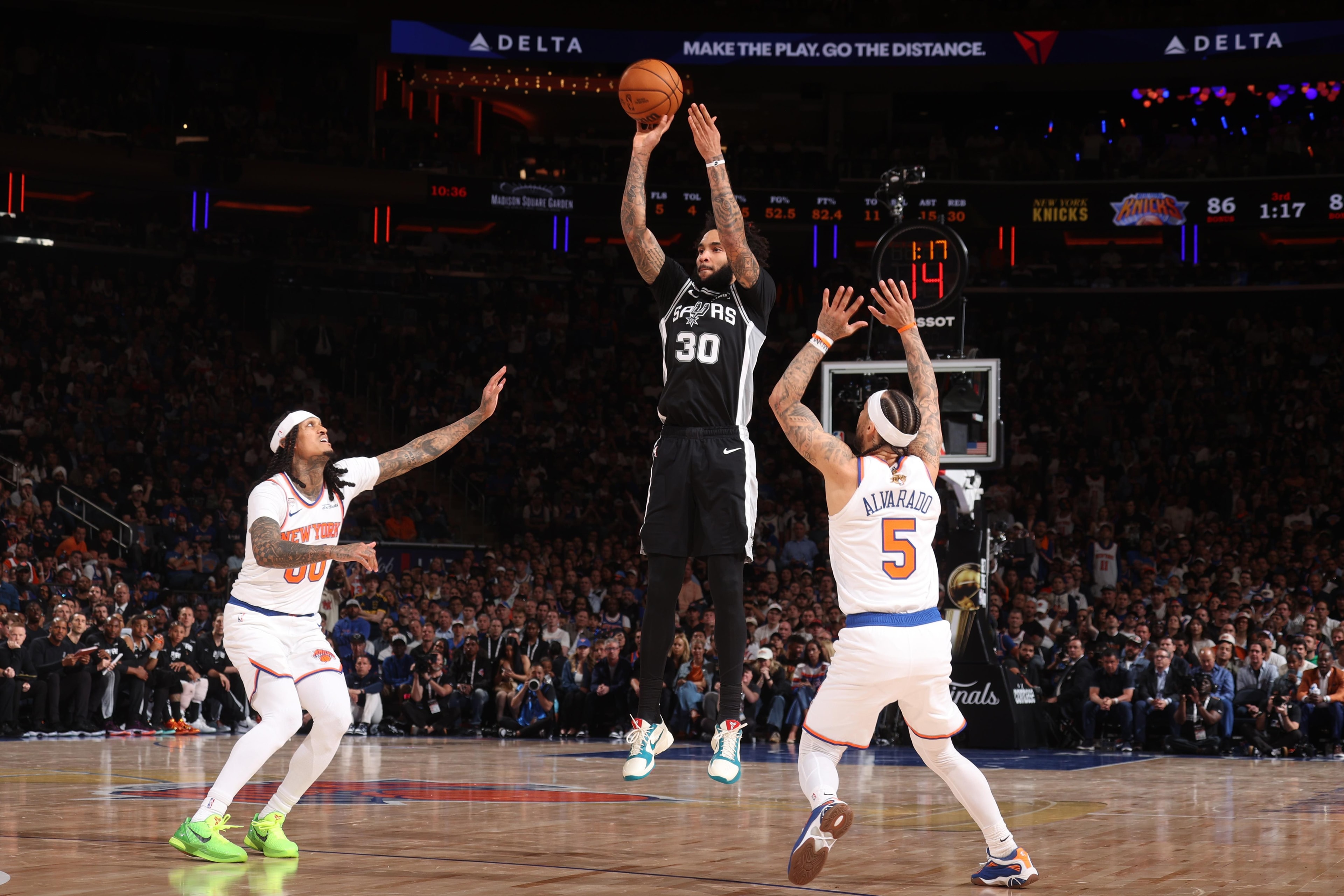 SB Nation survey points to Julian Champagnie as a key on-court lift for the Spurs