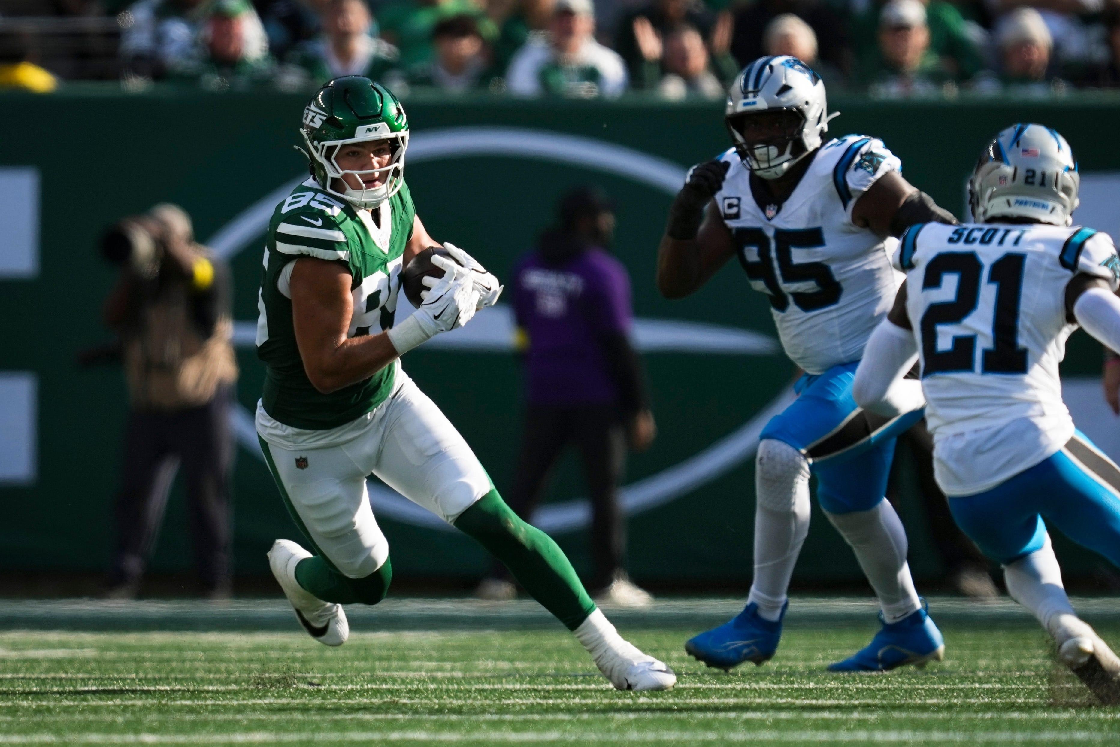 Mason Taylor nears return as Jets weigh Adonai Mitchell’s status ahead of Browns matchup