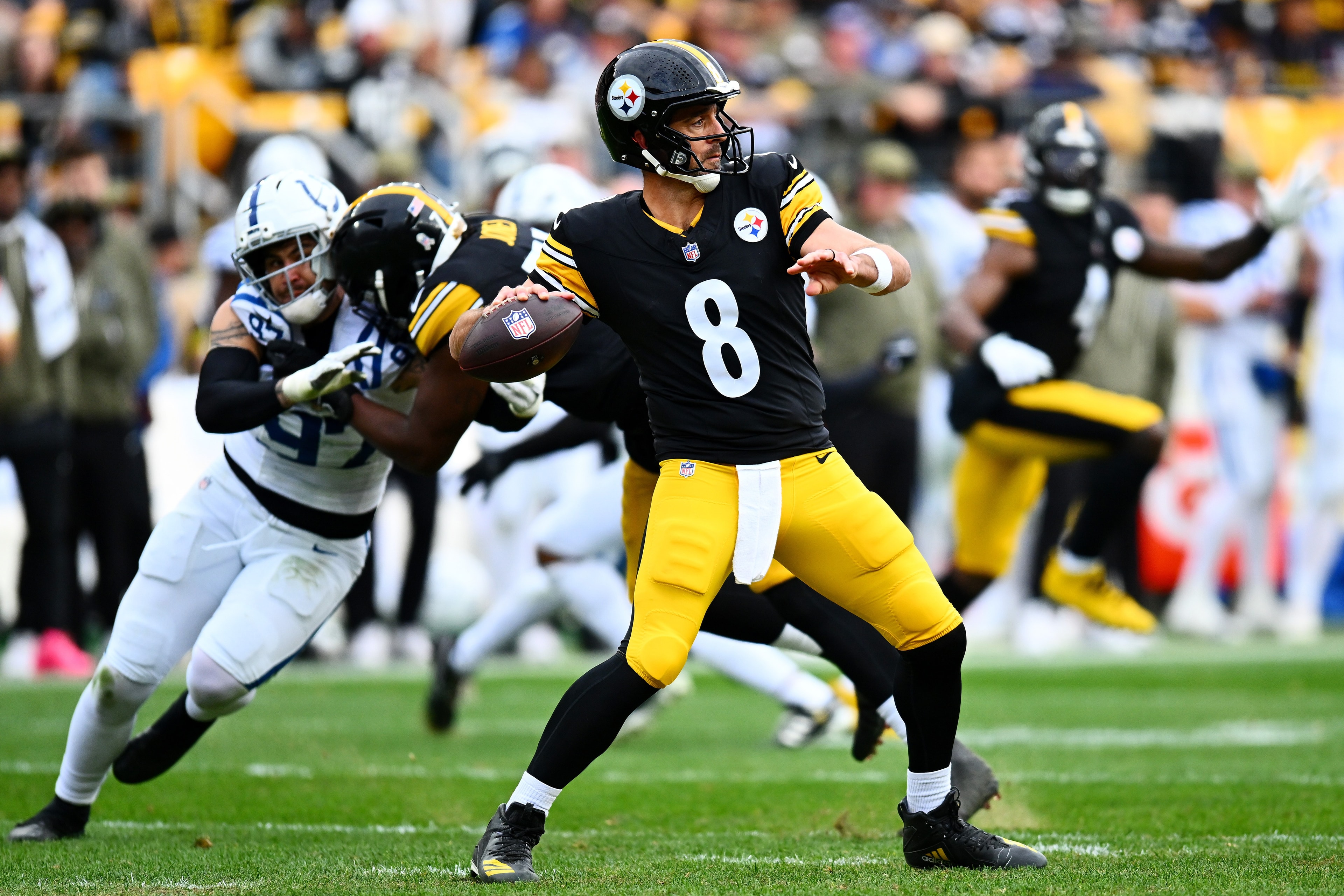 Steelers host Colts in Week 5 as both teams enter at 2-2