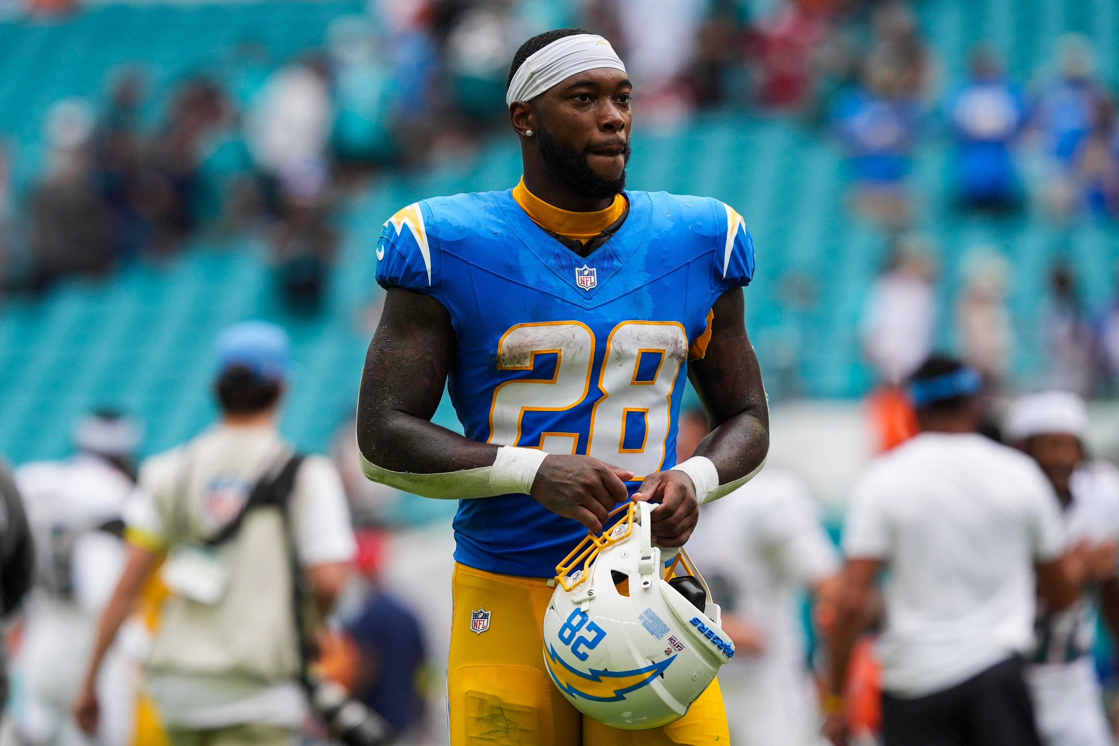 Patriots add veteran RB Hassan Haskins ahead of preseason opener, waive a rookie