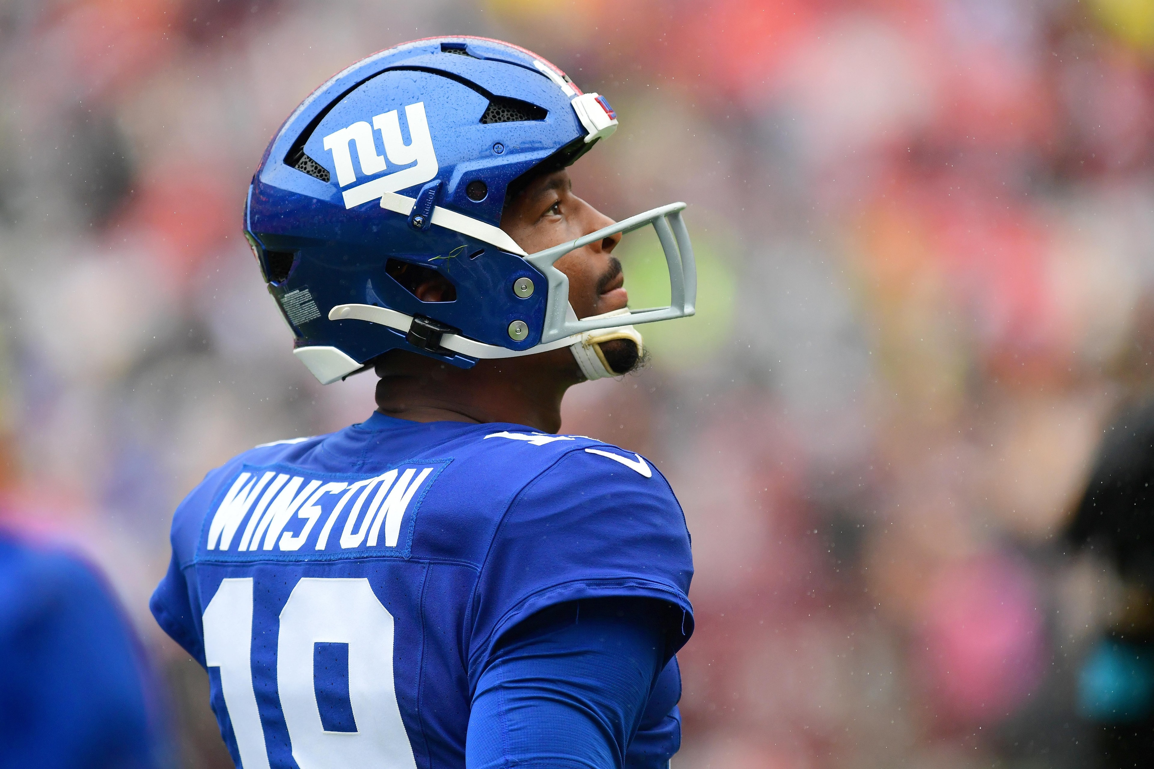 Jameis Winston’s place at quarterback remains the Giants’ question after their Week 5 tie with Washington
