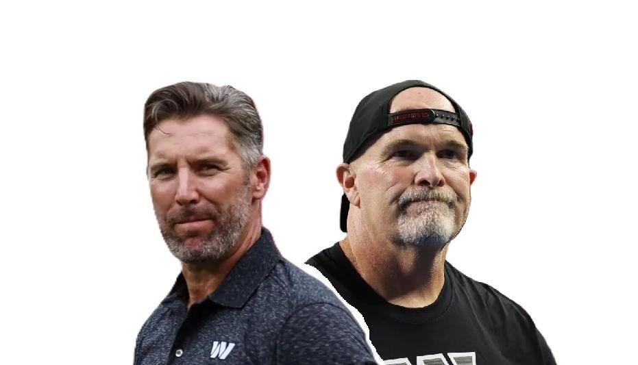 Nicki Jhabvala says her 7.6-win projection for Washington is “too high,” pointing to an offensive line question