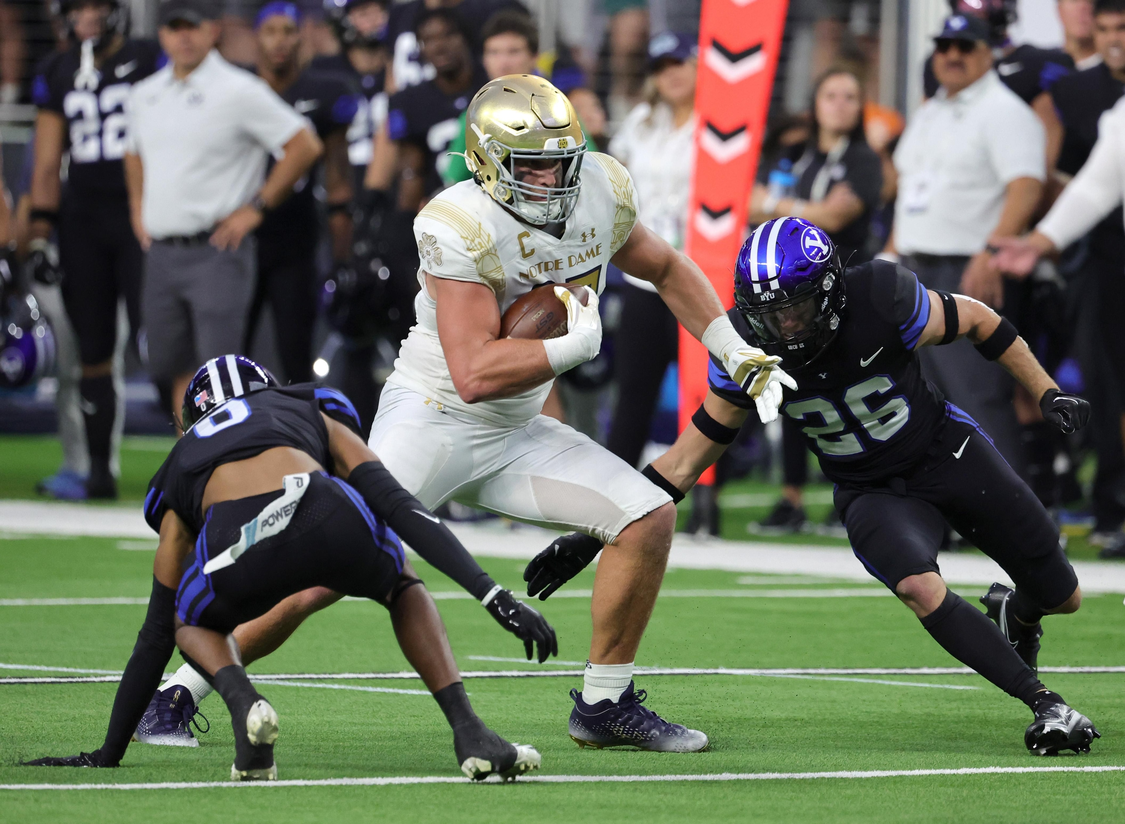 BYU Opens as Double-Digit Underdog at Notre Dame in Week 7
