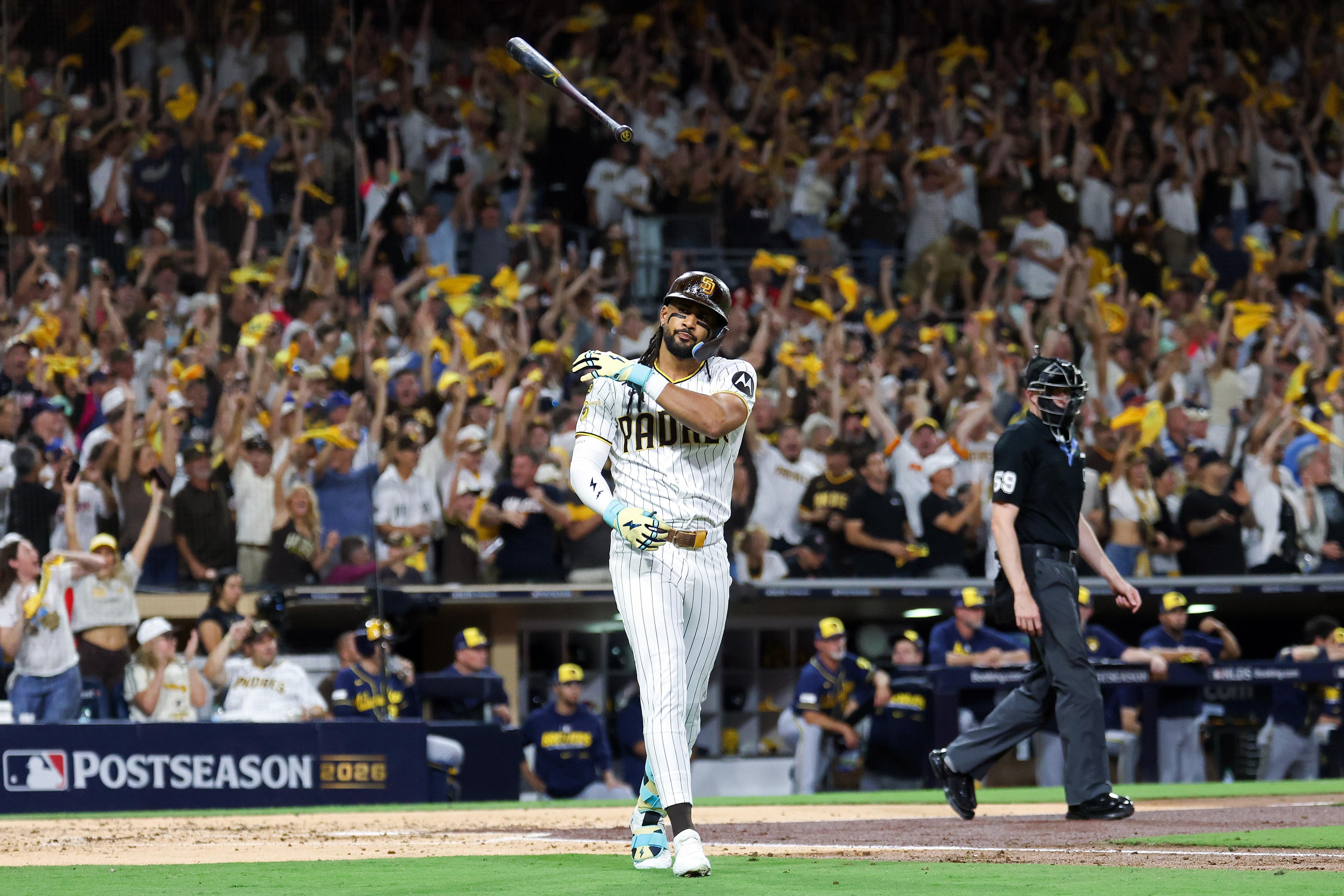 Machado’s near-miss ends it as Padres’ NLDS run closes at Petco Park