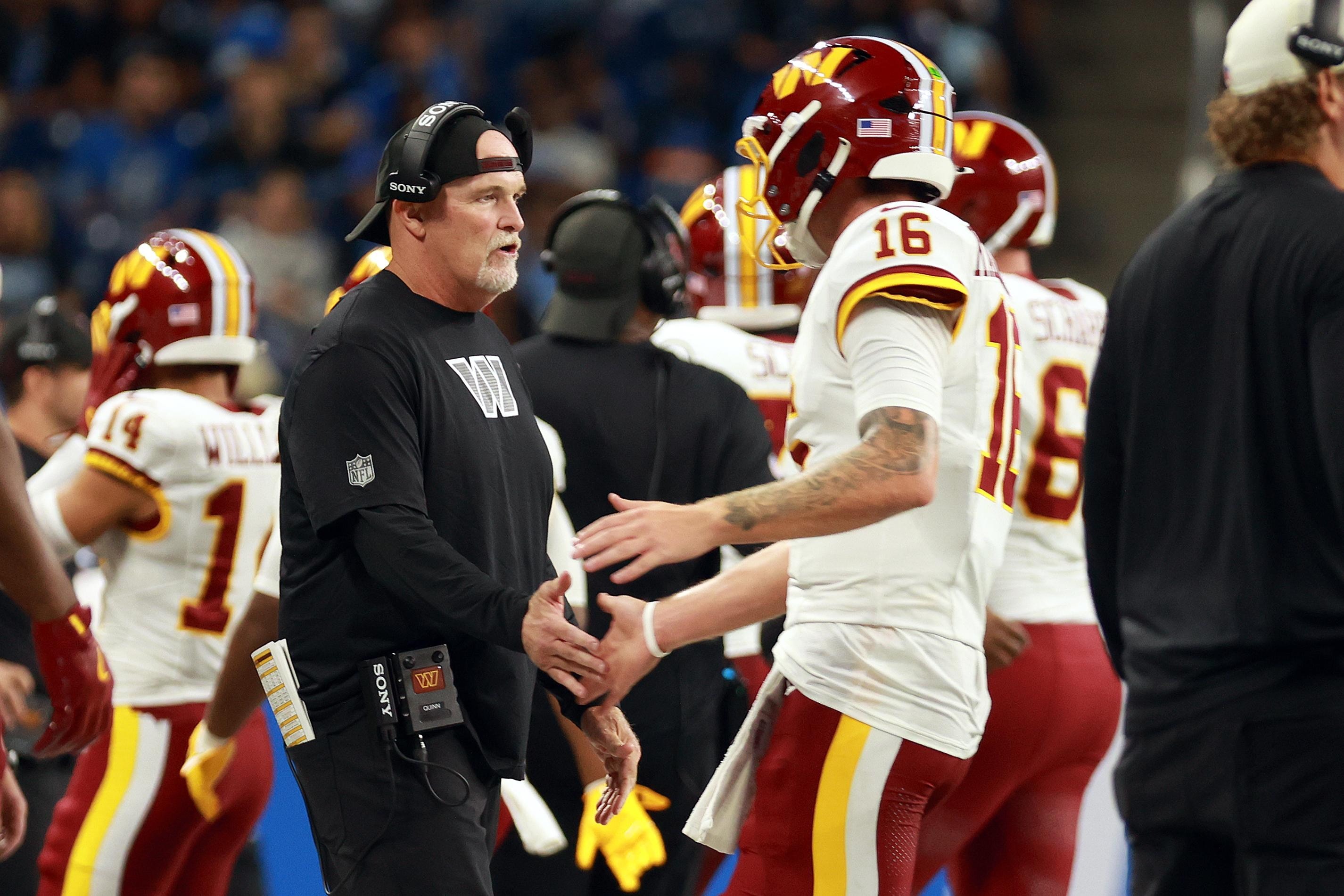 Commanders film session spotlights three rookies after low-scoring loss to Lions