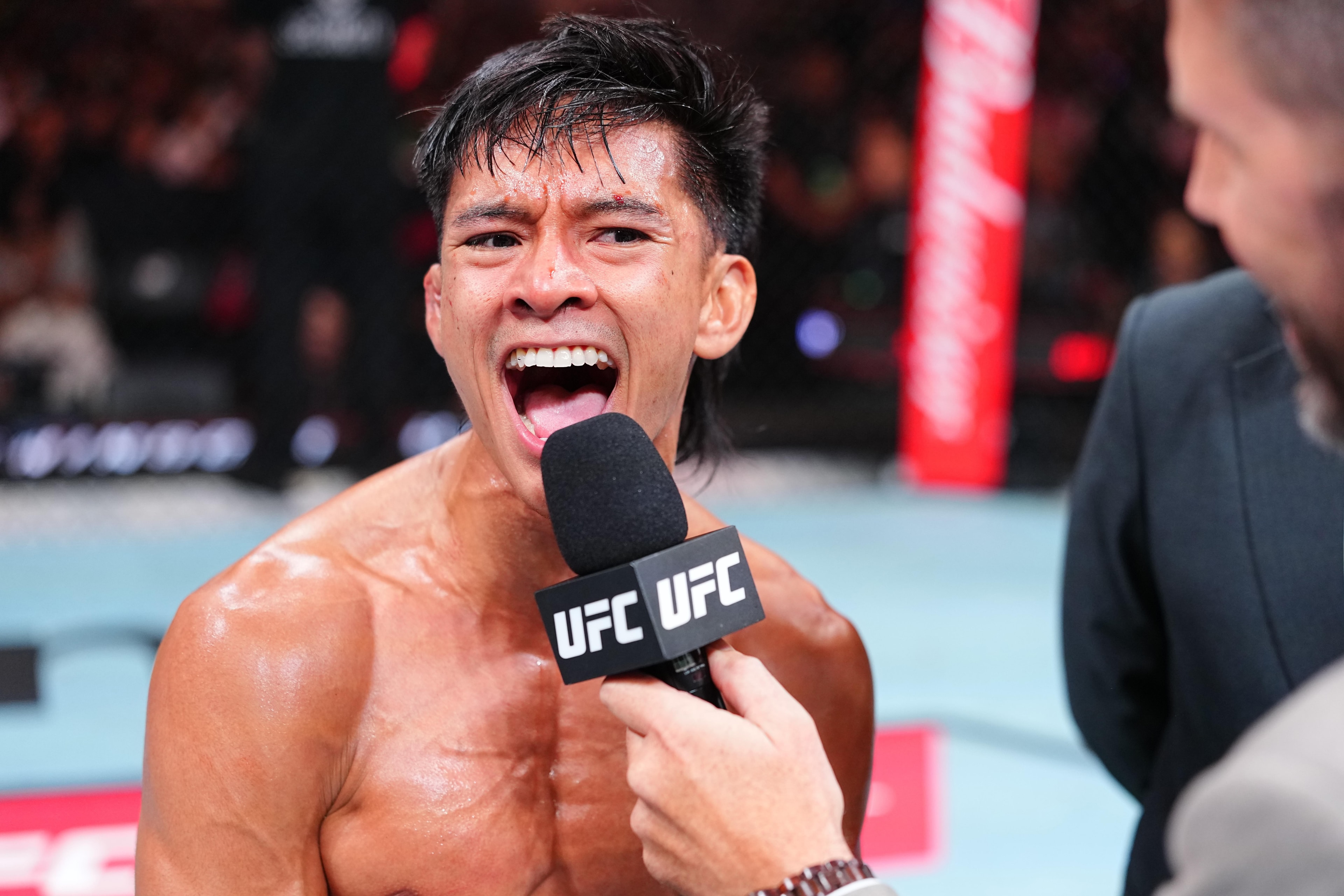 Song Yadong and Hasan Earn $100K UFC Shanghai Bonuses as Second-Round Finish Headlines
