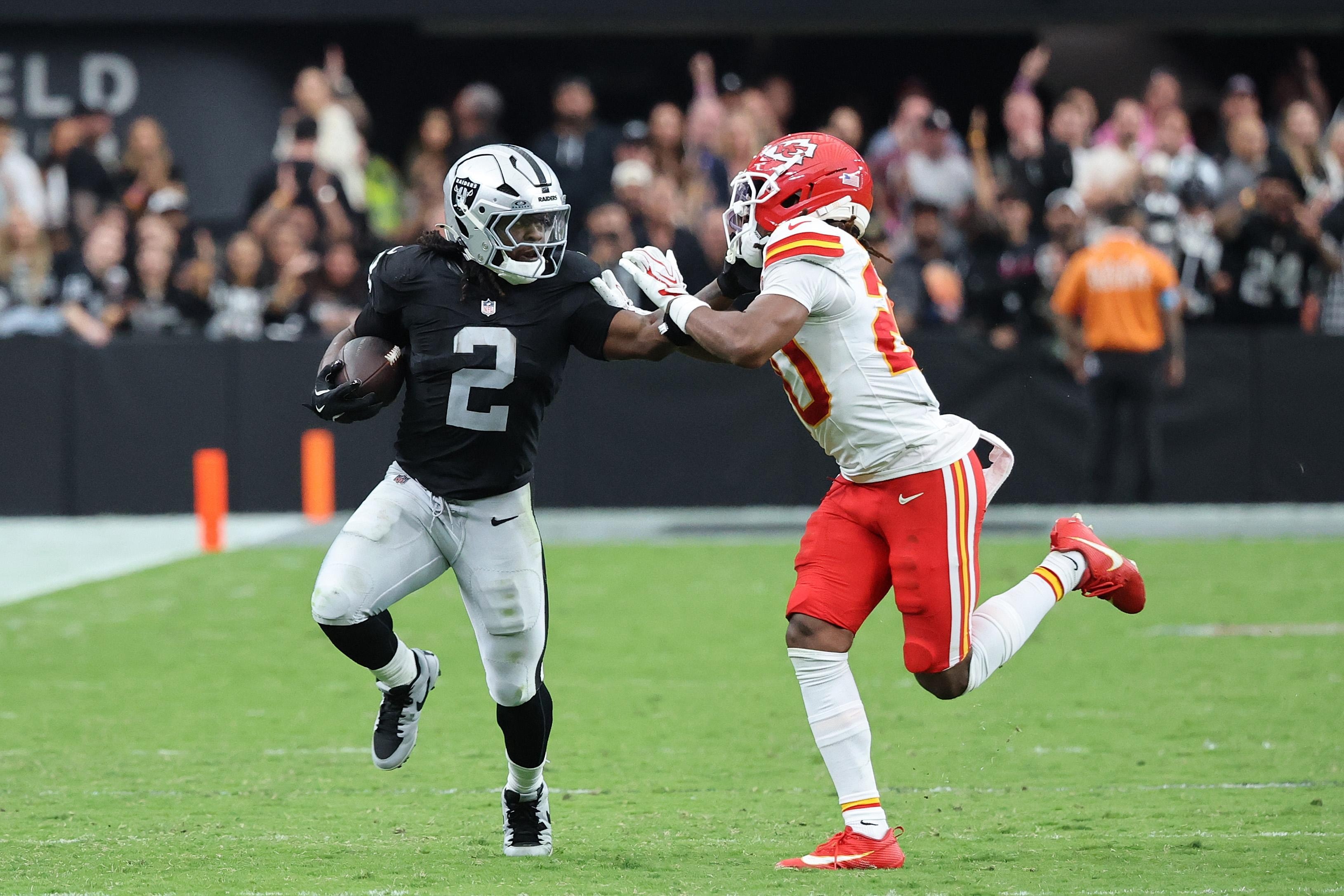 What went wrong for the Raiders’ rushing game vs. the Chiefs, and why the answer starts up front