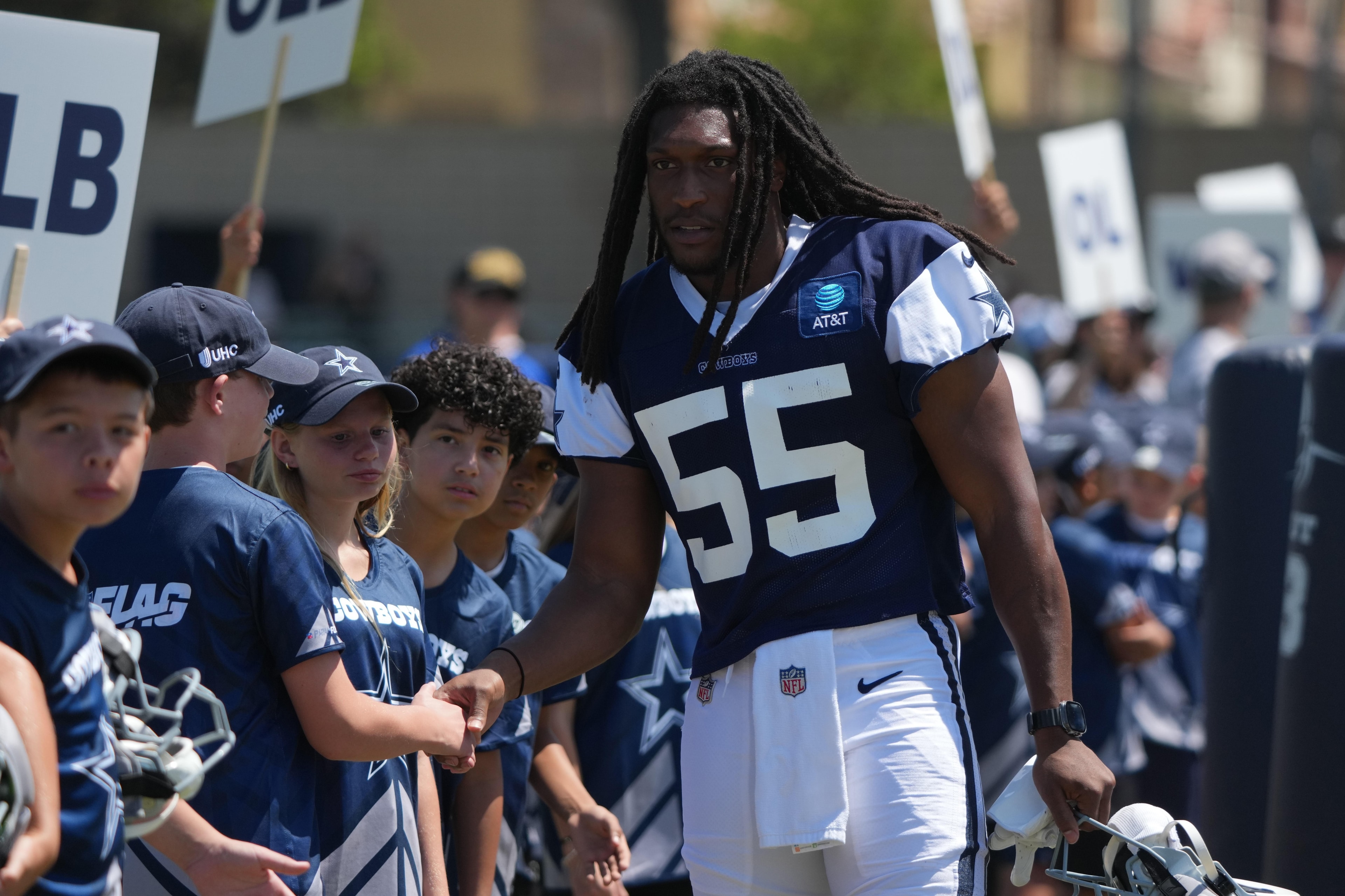 Jaishawn Barham is in line to make his Dallas Cowboys debut vs. Arizona Cardinals