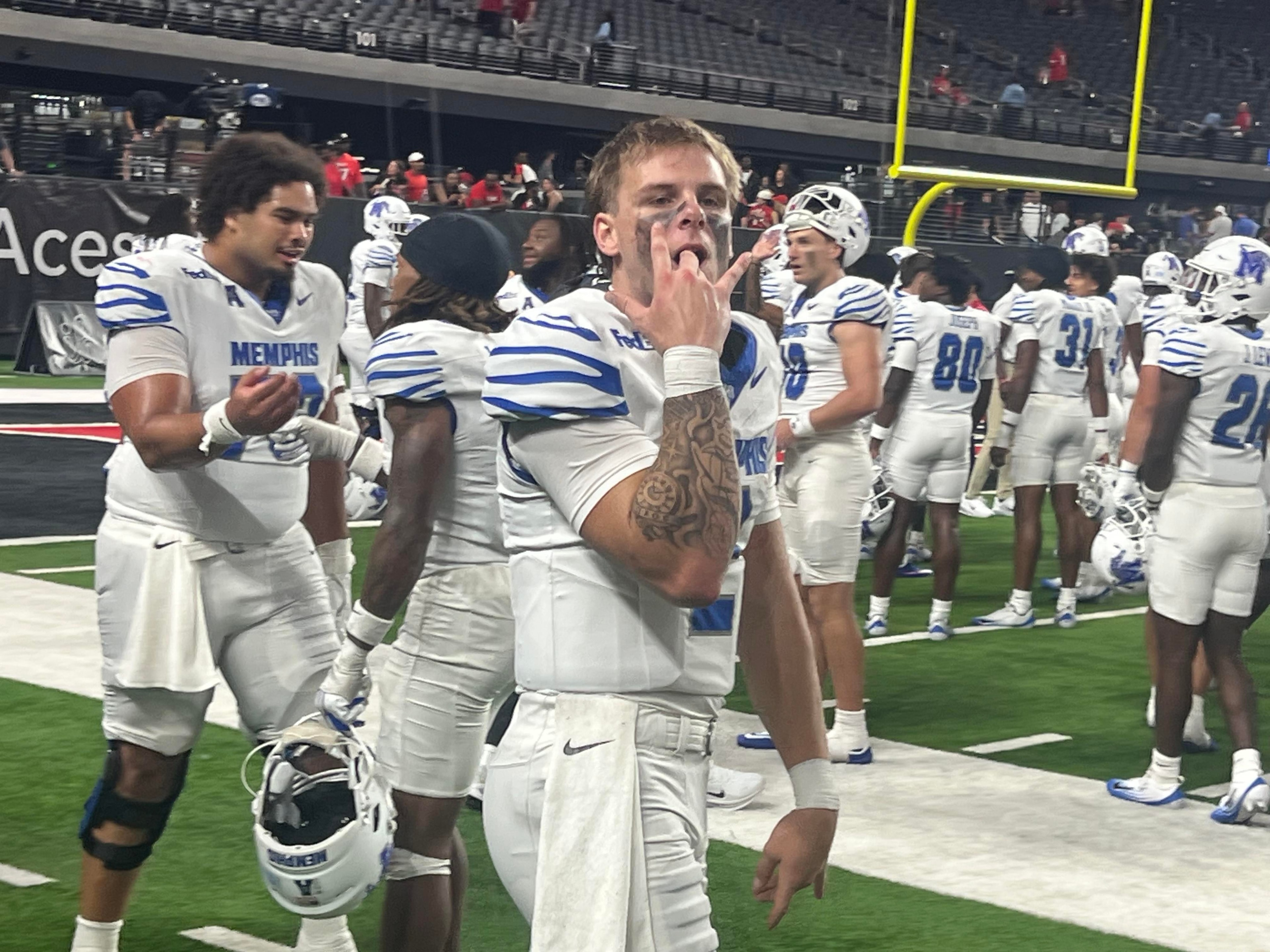 Memphis opens Huff era with 27-21 win over UNLV, using late defense to seize the moment