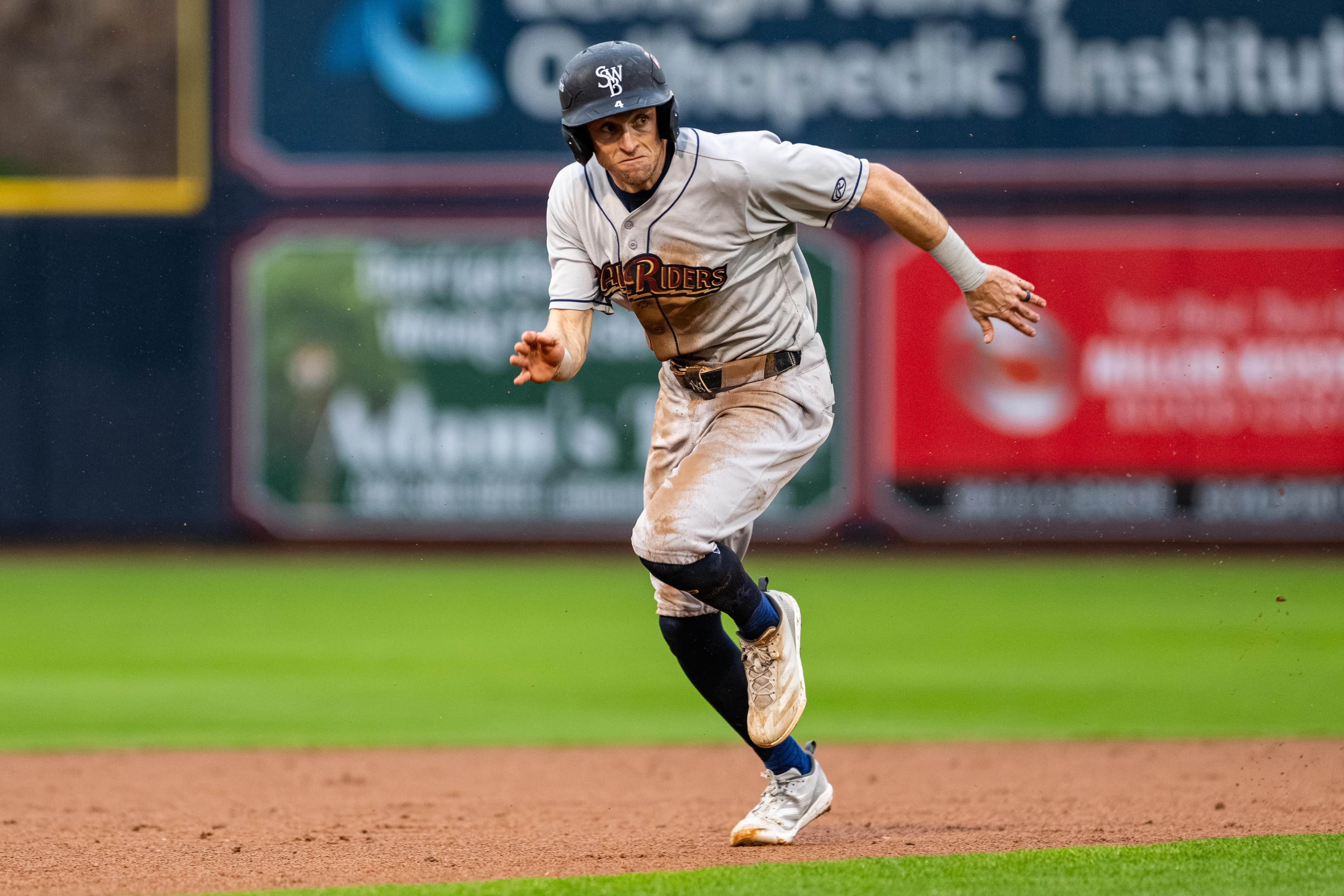 Duke Ellis steals into the Scranton/Wilkes-Barre record book with a seventh-inning jump