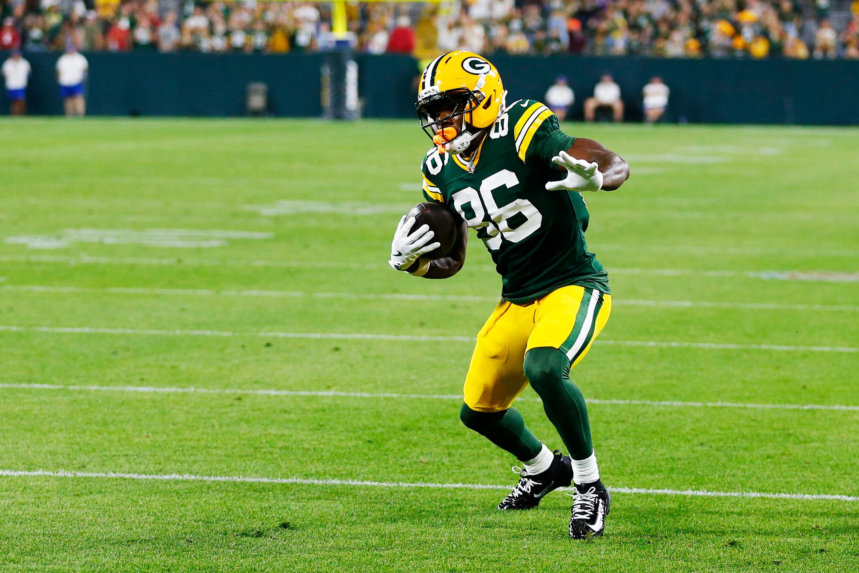 Packers’ wideouts turn the final preseason game into a roster audition