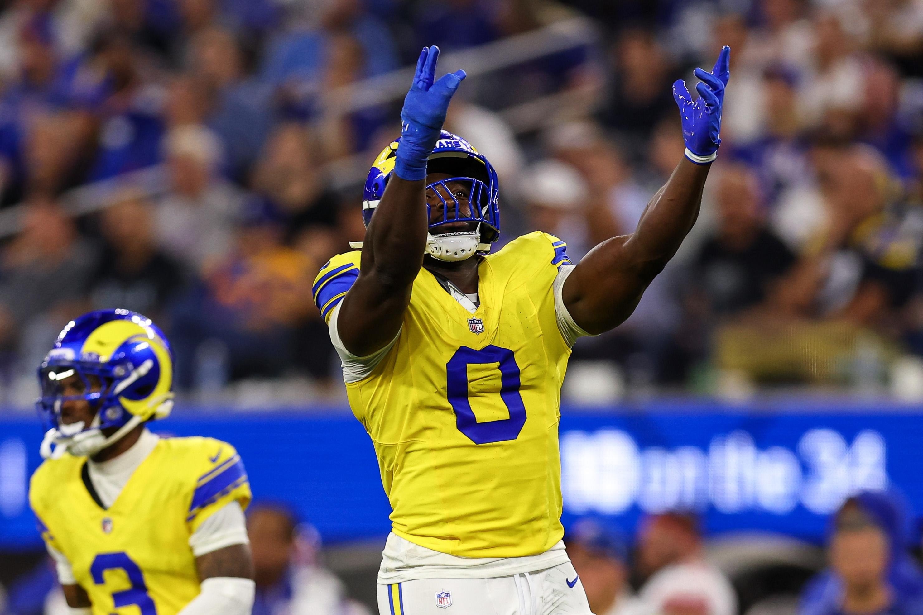 Byron Young is delivering a breakout-caliber edge rush for the Rams, even with Myles Garrett sidelined