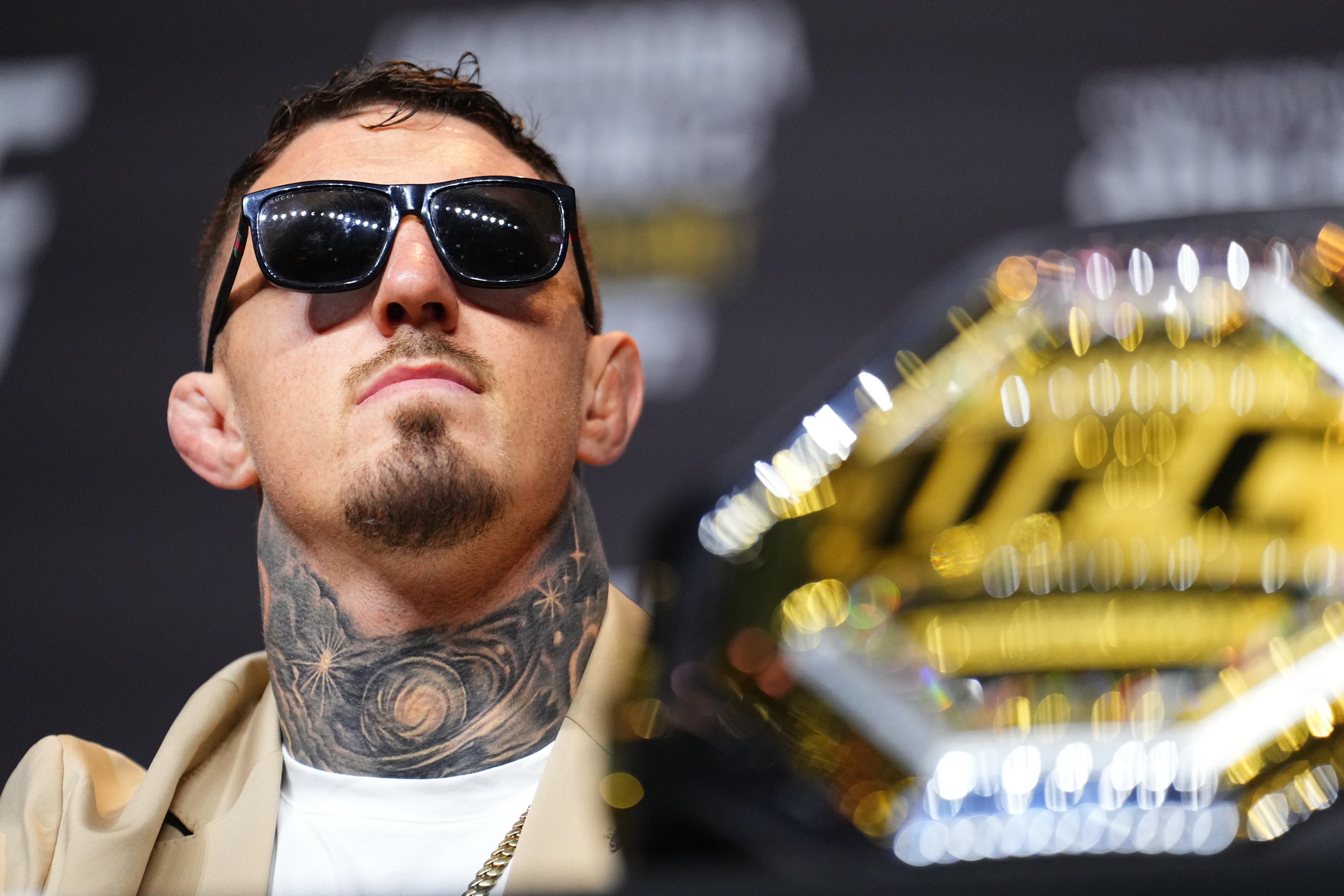 Dana White pushes back on rumors that Tom Aspinall could be leaving the UFC