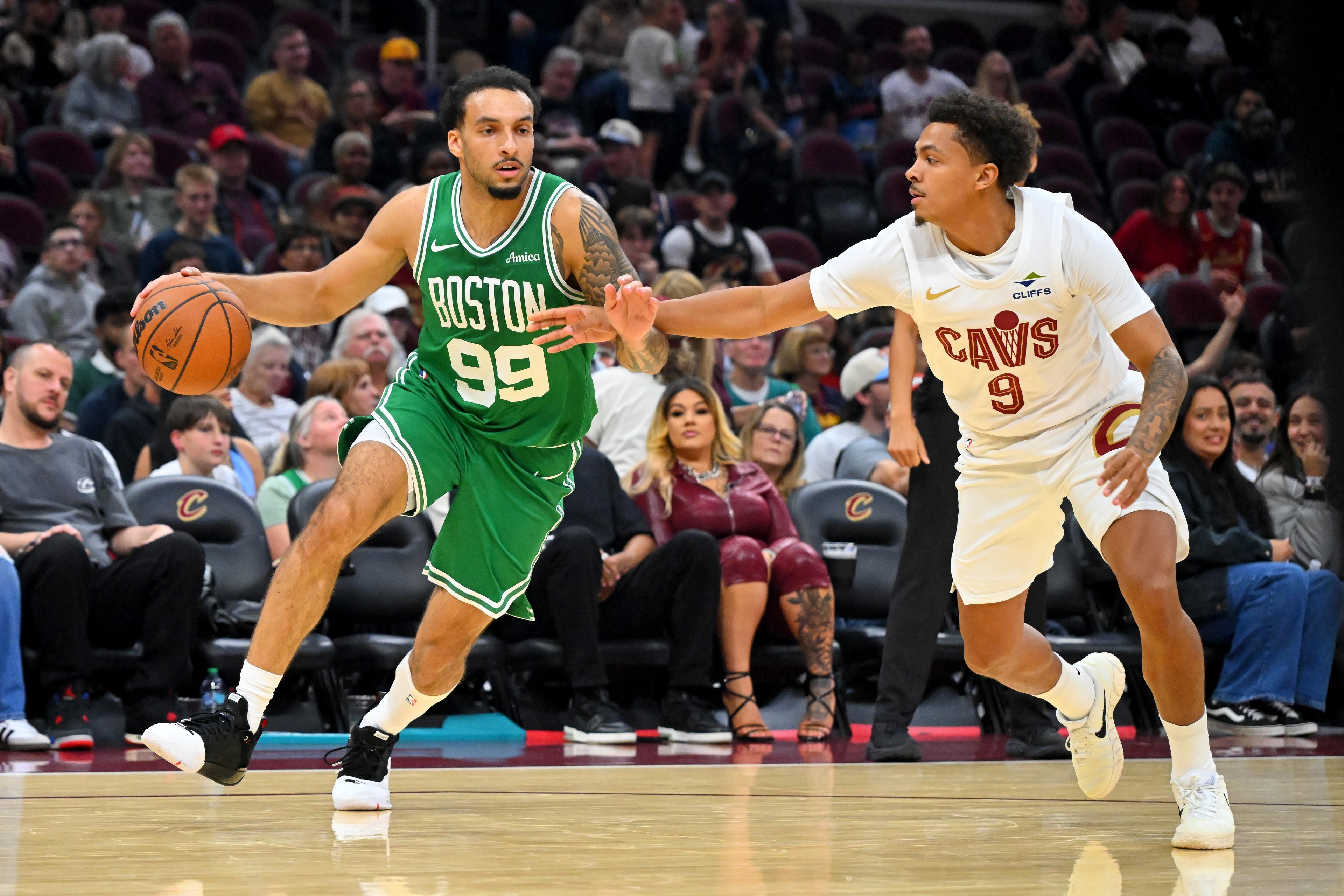 Devin Carter helps Celtics in debut, then looks back on a turbulent couple of months
