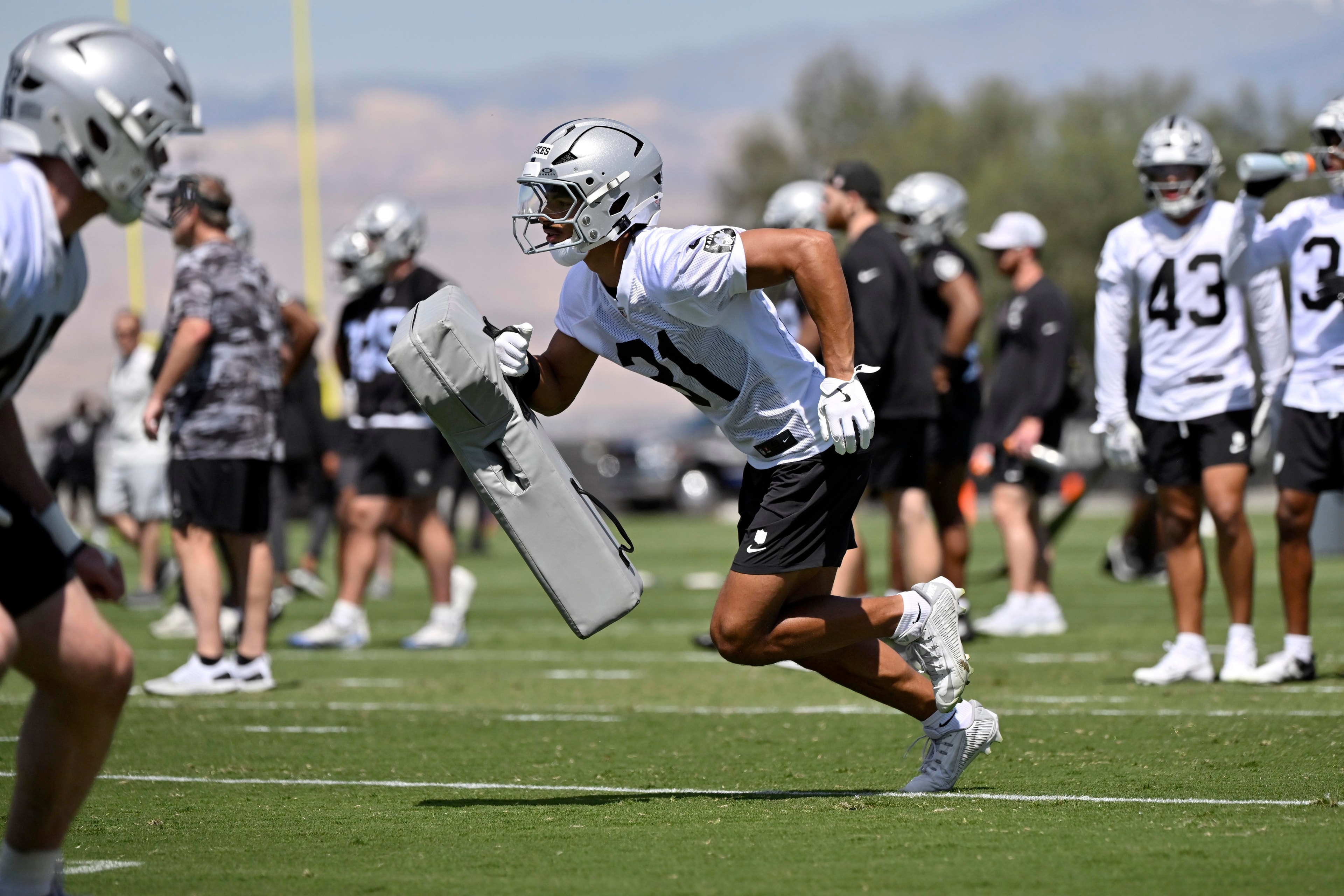 Raiders plan to use Treydan Stukes in multiple back-end looks after the 2026 draft