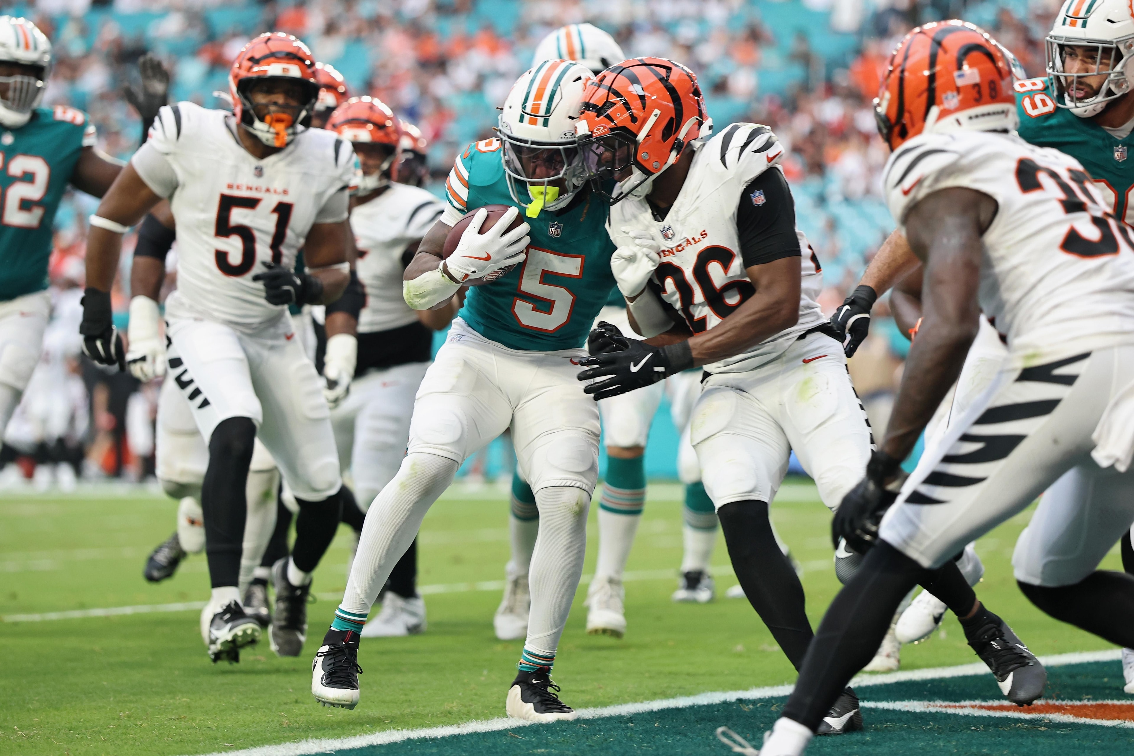 Dolphins’ Week 5 Trip to Cincinnati Becomes Latest Reality Check in Rebuild Talk
