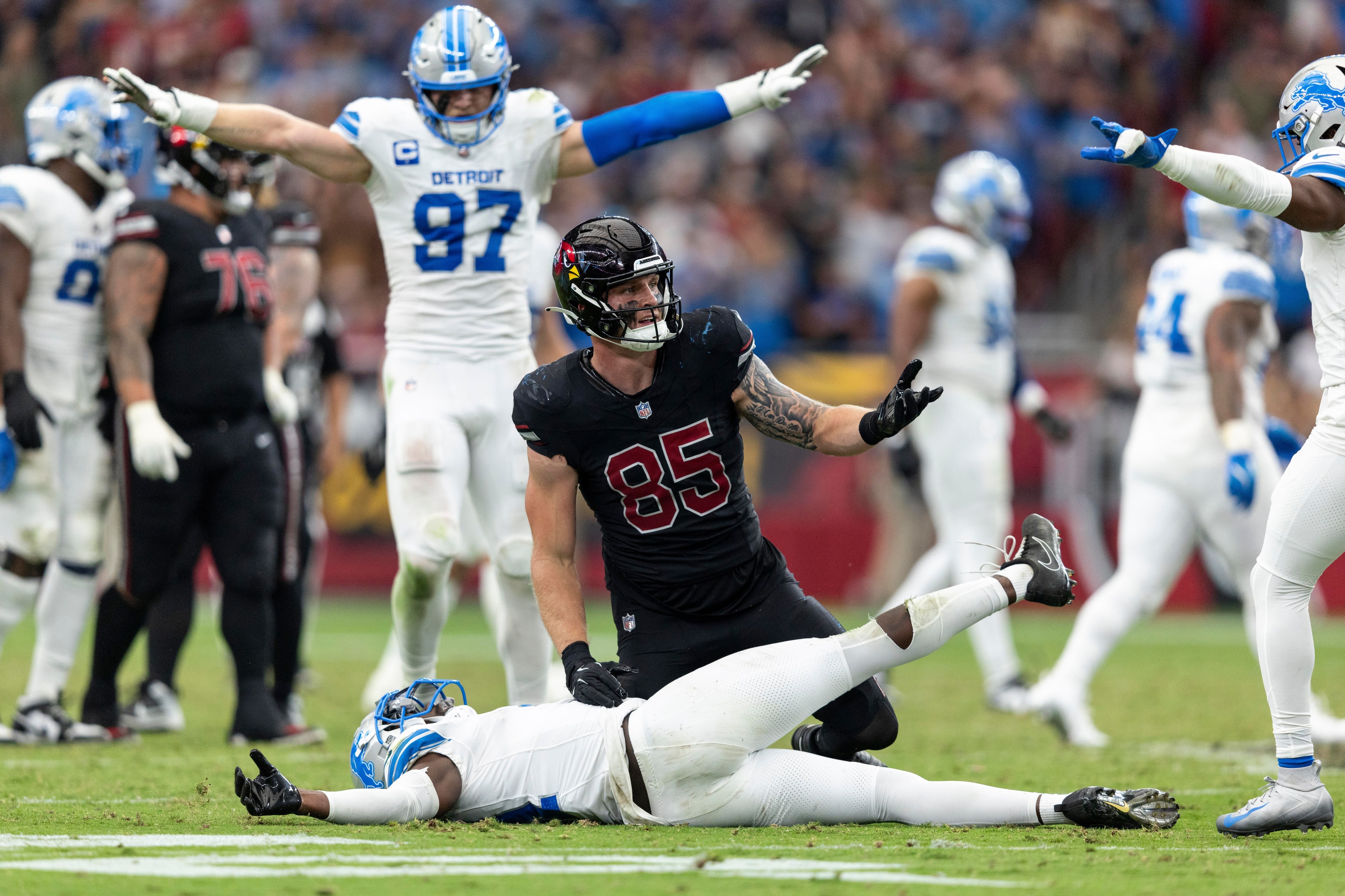 Lions hit a reality check on primetime, now face an Arizona Cardinals test