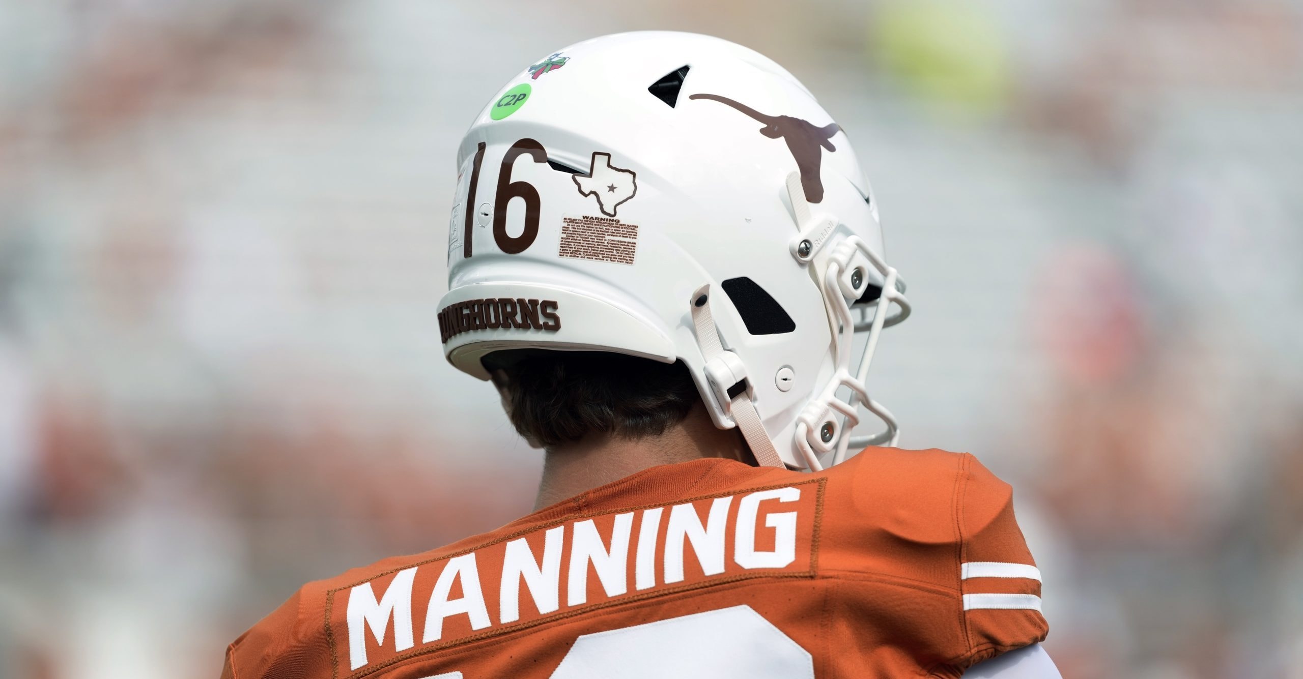 Texas coach uses Arch Manning “name on the jersey” lesson after Red River Rivalry loss