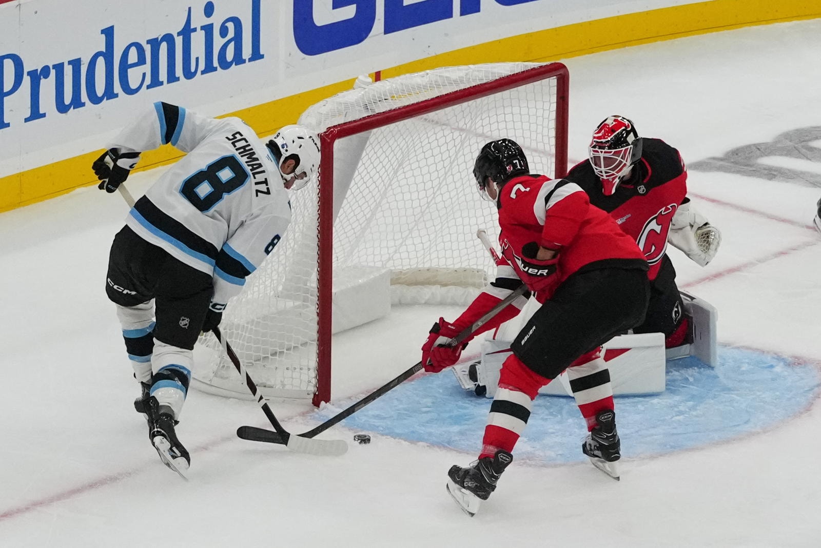 Devils’ Rémi Poirier, claimed late, is waiting for his turn in the rotation