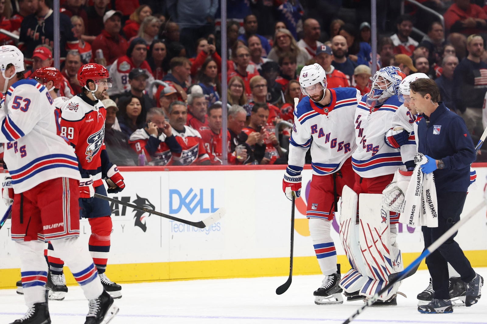 Shesterkin’s Lower-Body Scare Clouds Rangers’ Outlook After 3-1 Loss to Capitals