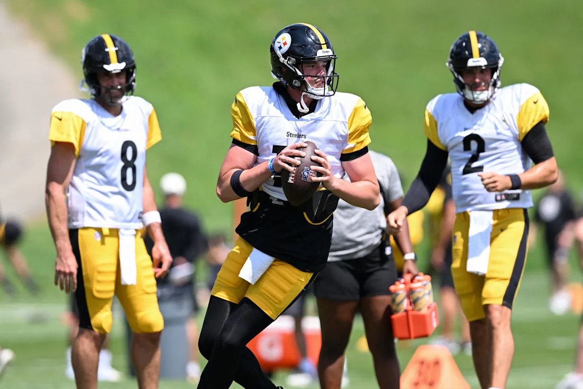 Steelers report roster math won’t match the league’s typical two-quarterback approach