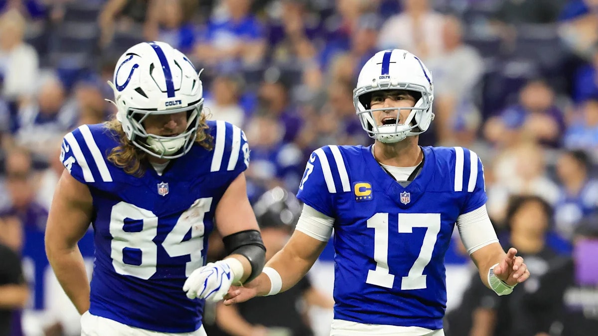 Tyler Warren’s TD run helps Colts cut deficit to 14-13 vs. Steelers