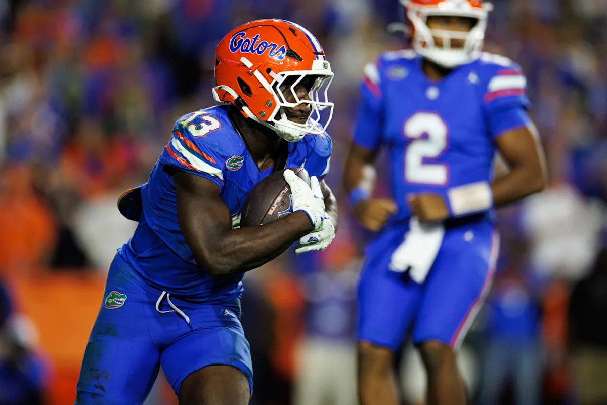 Florida turns to Jadan Baugh as ESPN names him a preseason All-American, while QB battle shapes early offense